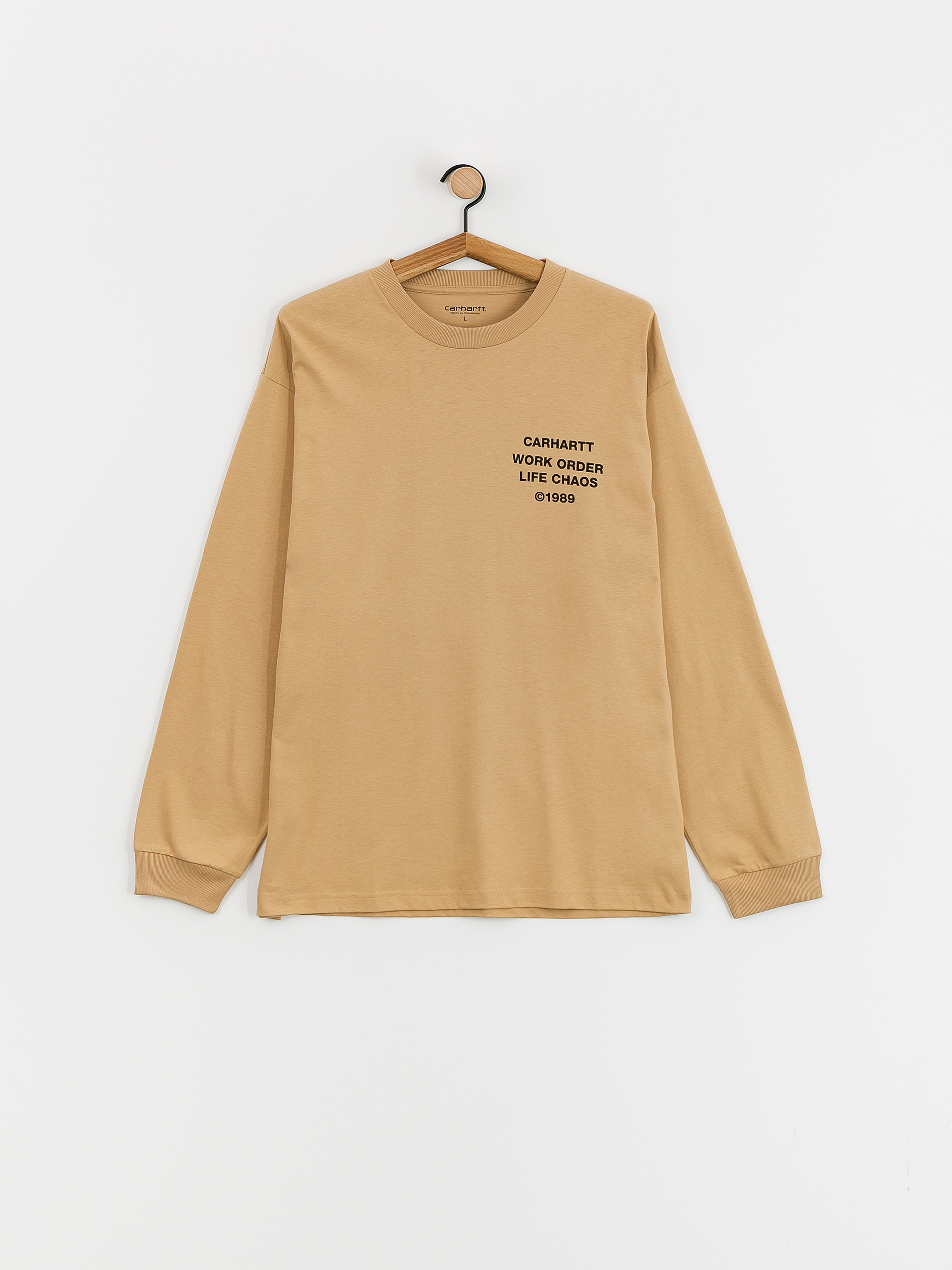 Carhartt WIP Reverse Hammer Hosszú ujjú felső (dusty h brown)