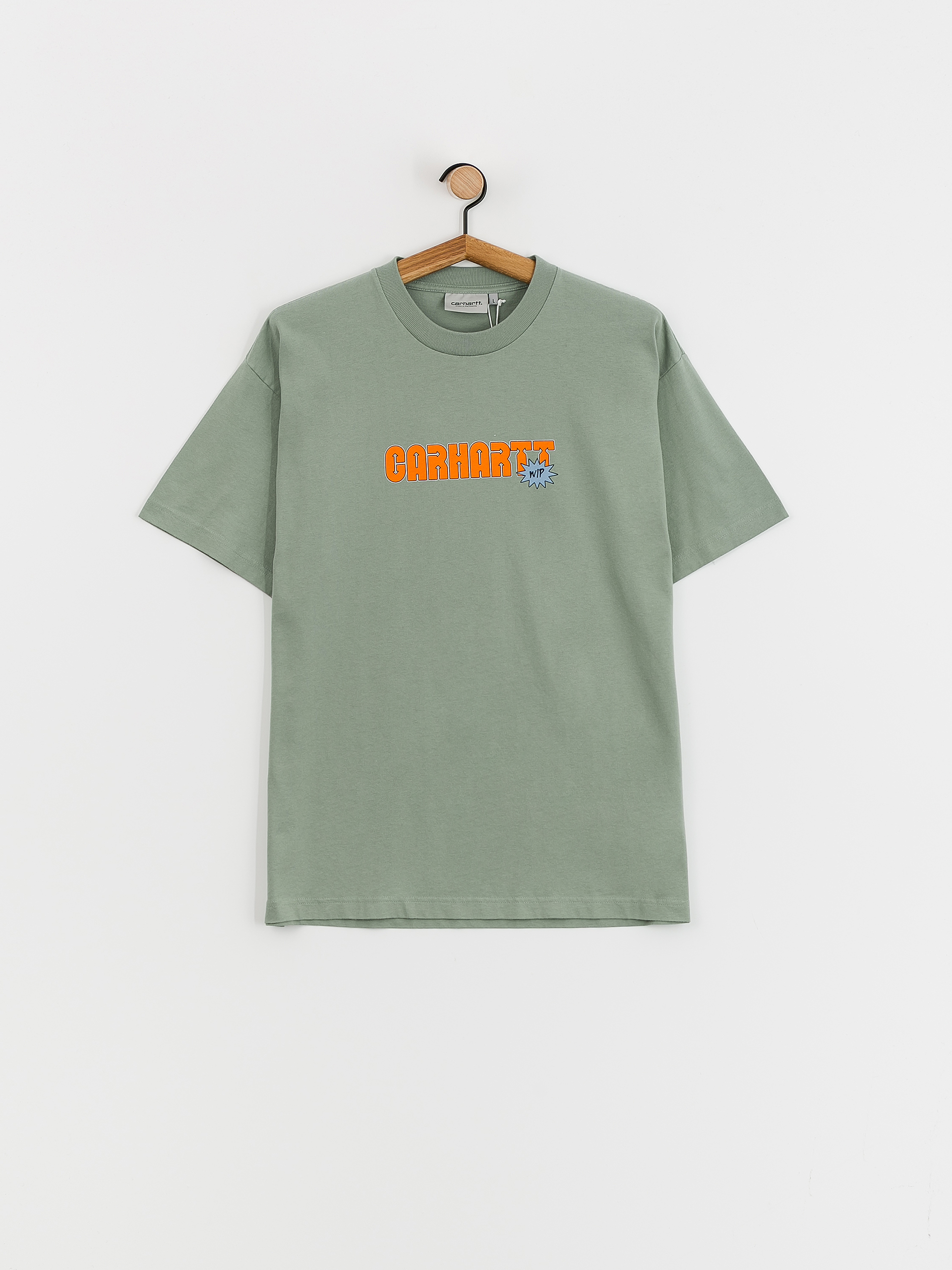 Carhartt WIP Arrow Script Póló (glassy teal)