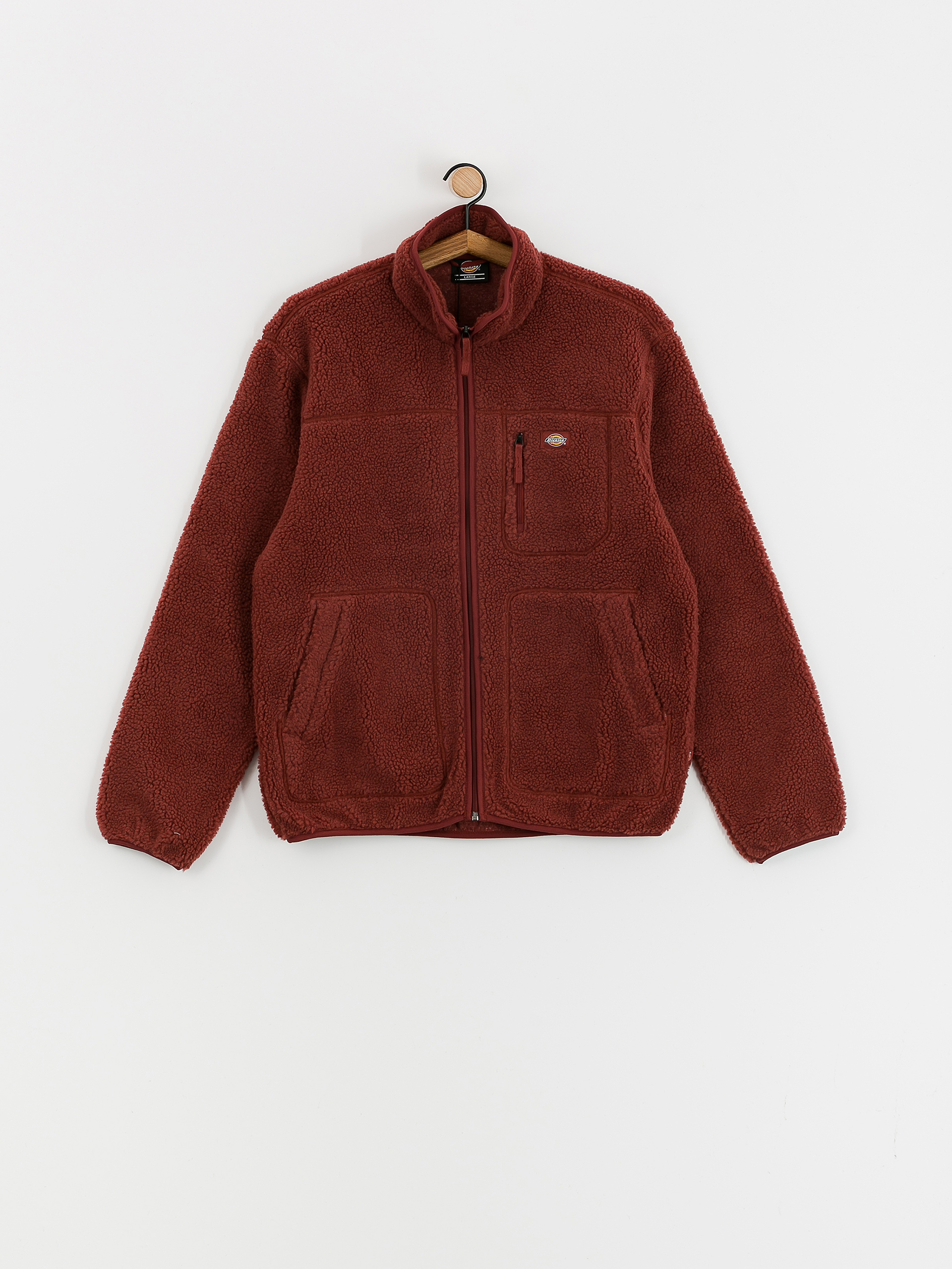 Férfi Dickies Mount Hope Polár pulóver (fired brick)