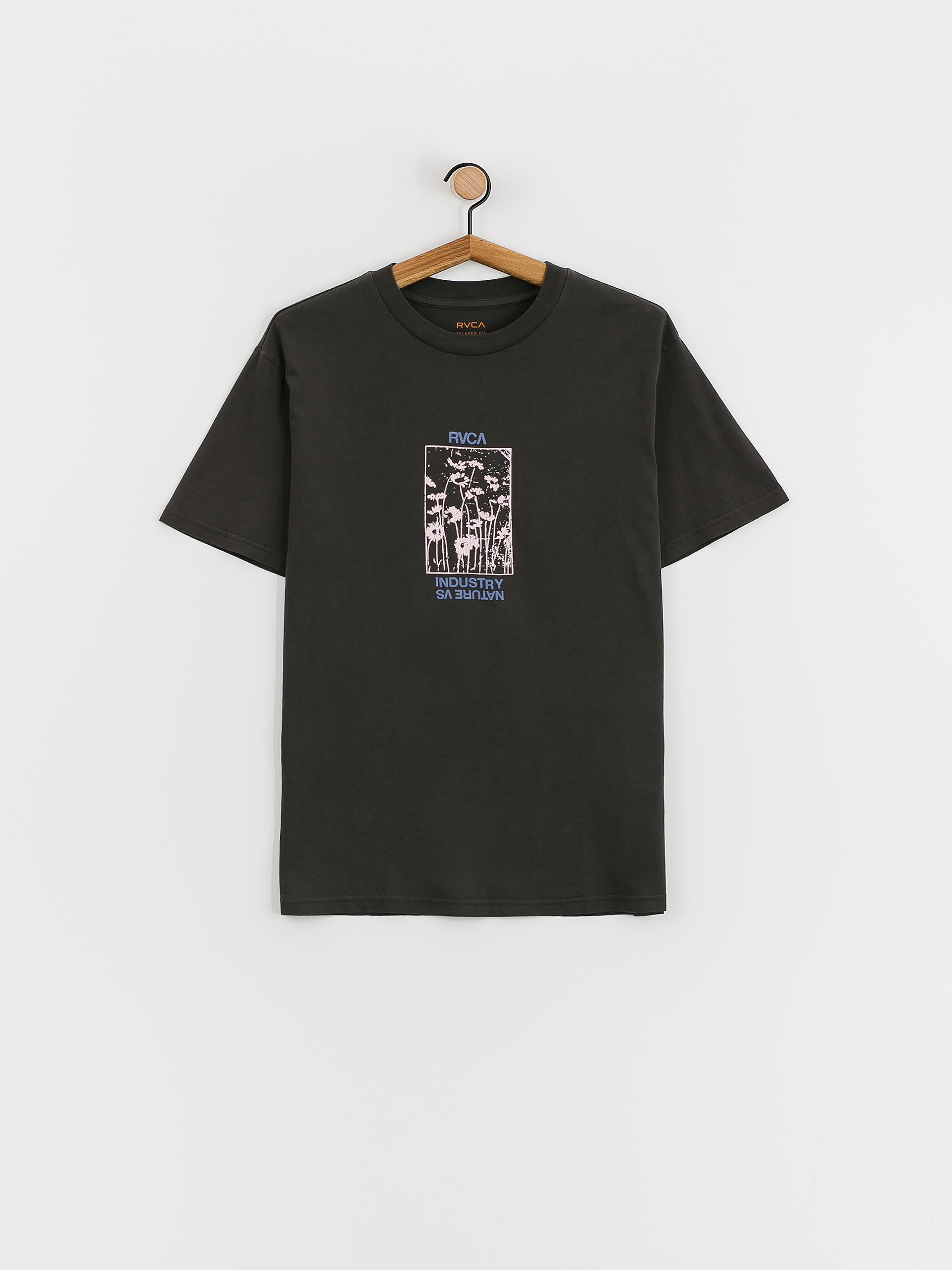 RVCA Fields Relaxed Póló Wmn (washed black)