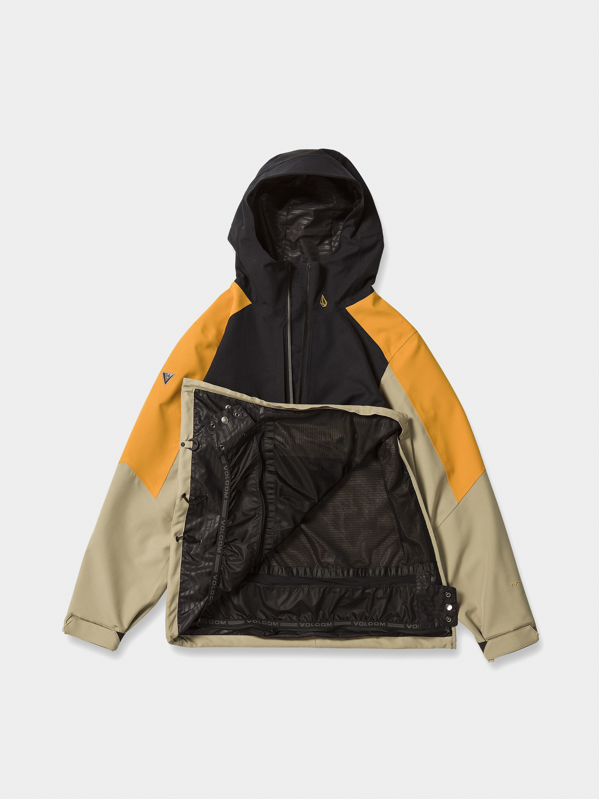 Férfi Volcom Brighton Pullover Snowboard dzseki (gold)
