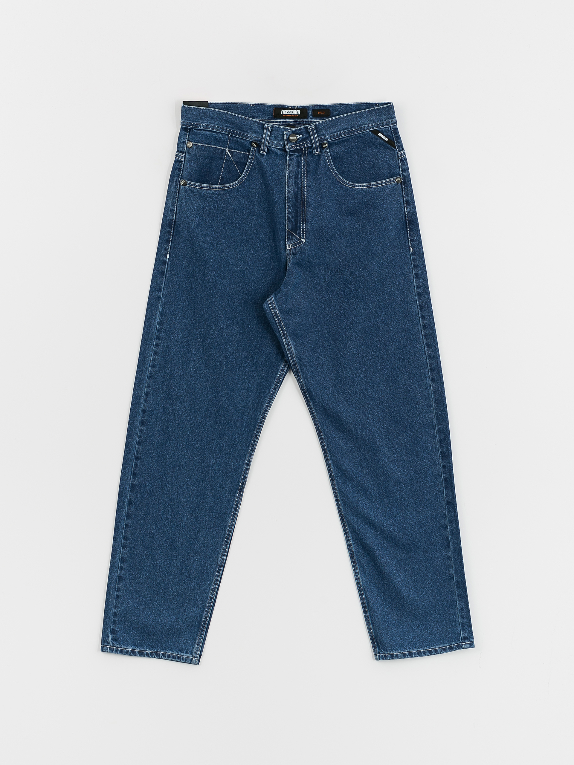 MassDnm Craft Jeans Baggy Fit Kisnadrág (blue)
