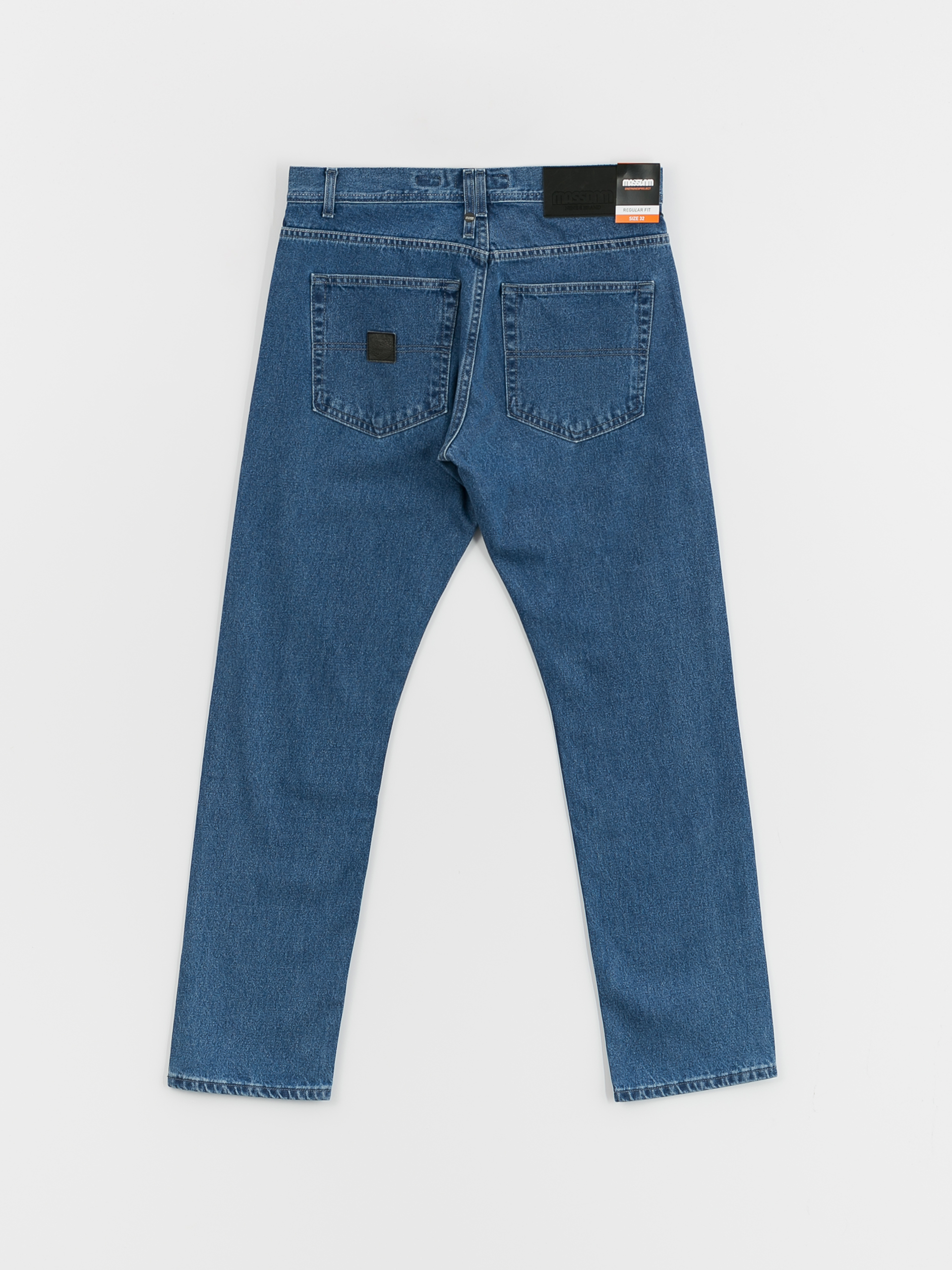 MassDnm Base Jeans Regular Fit Kisnadrág (blue)