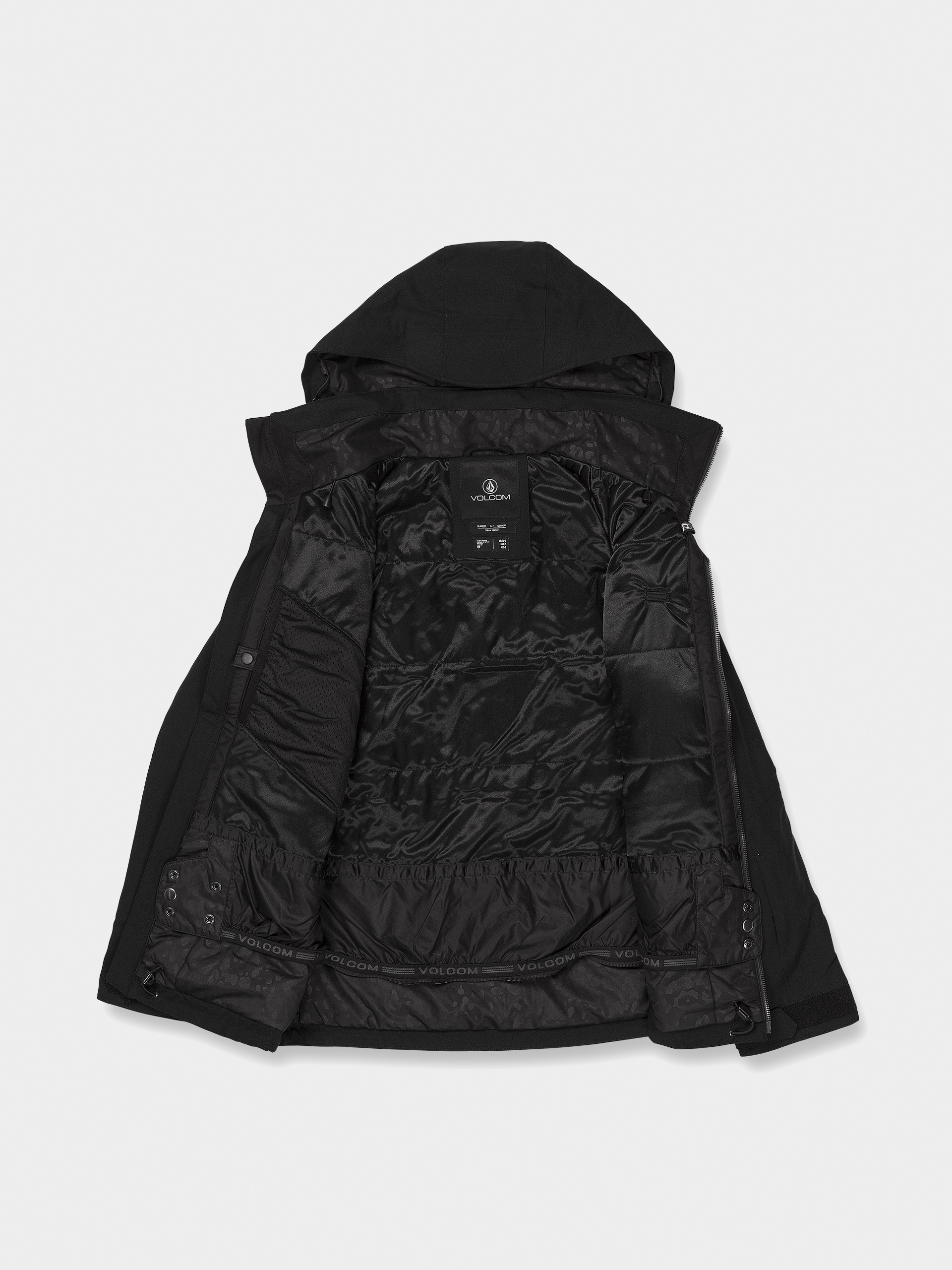 Női Volcom Shelter 3D Stretch Snowboard dzseki (black)