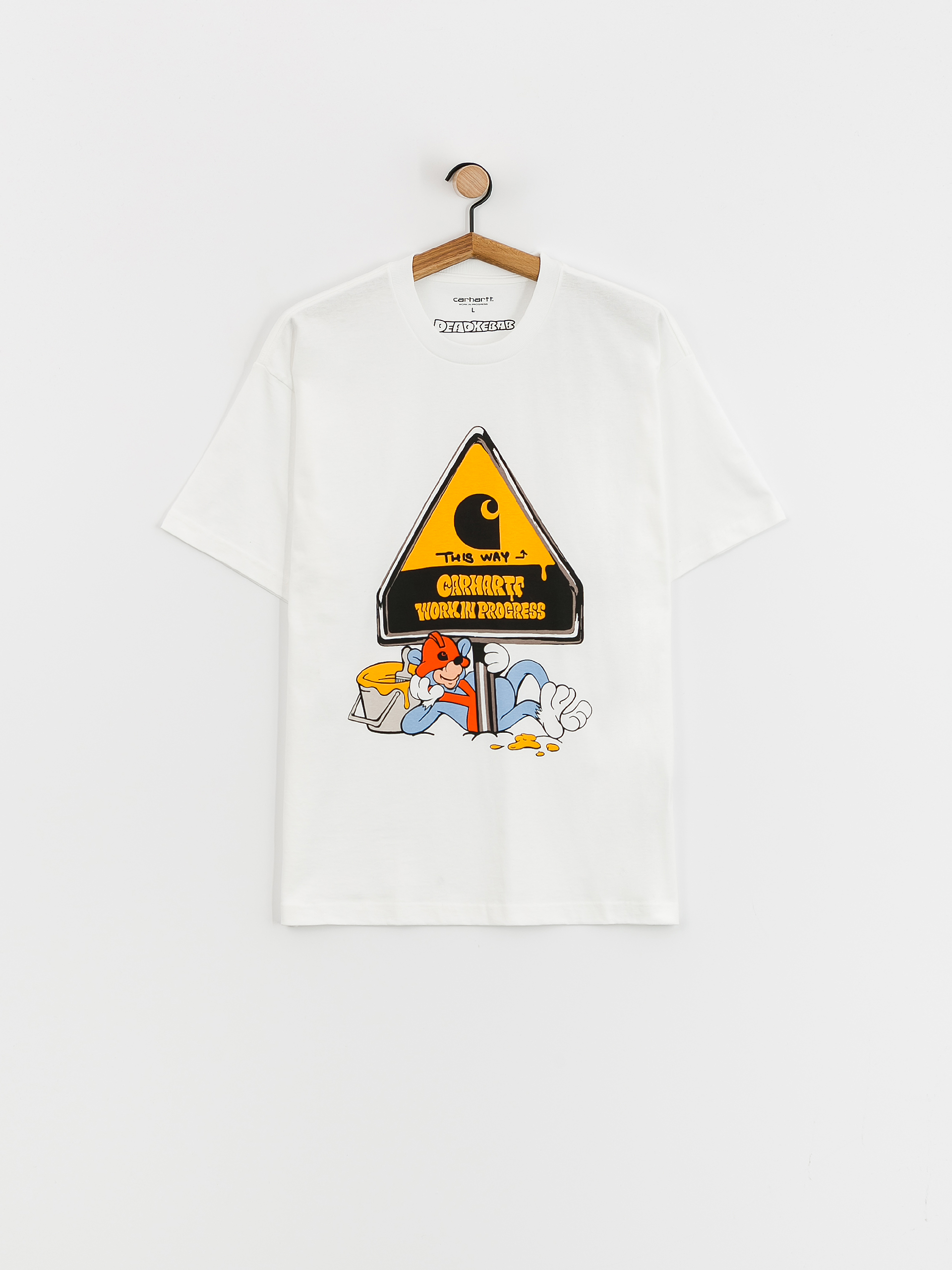 Carhartt WIP Deadkebab Workin On It Póló (white)