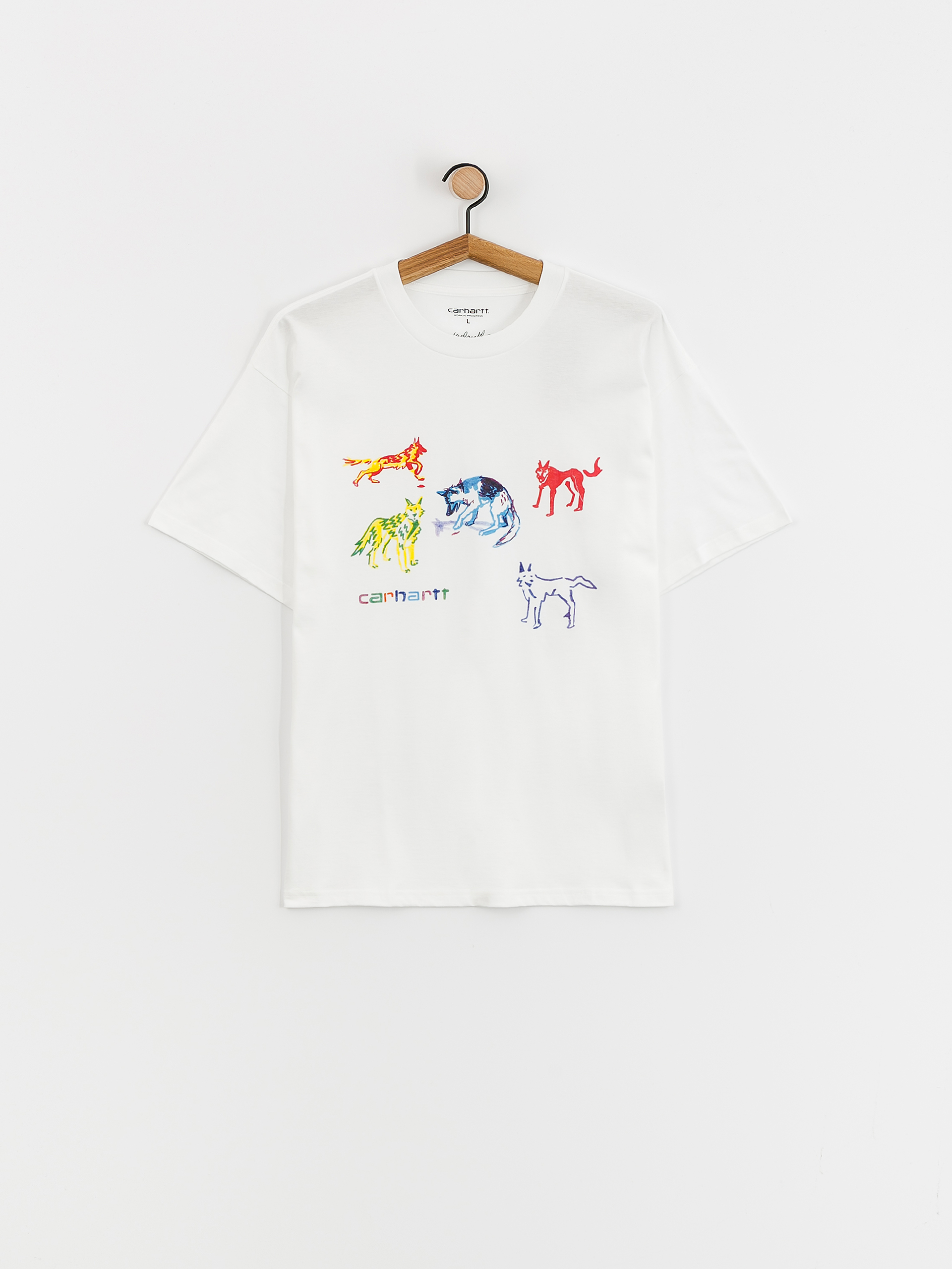 Carhartt WIP Ollie Mac Huskies Póló (white)