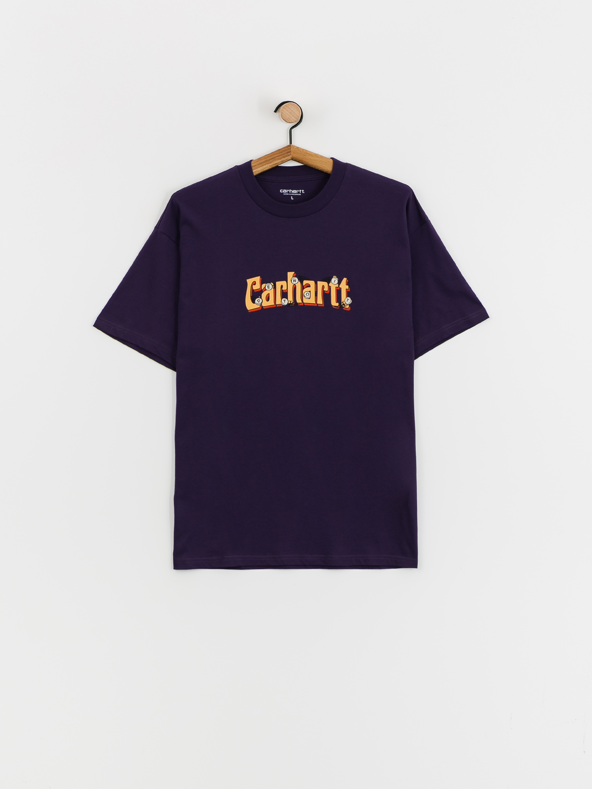 Carhartt WIP Spin Script Póló (cassis)
