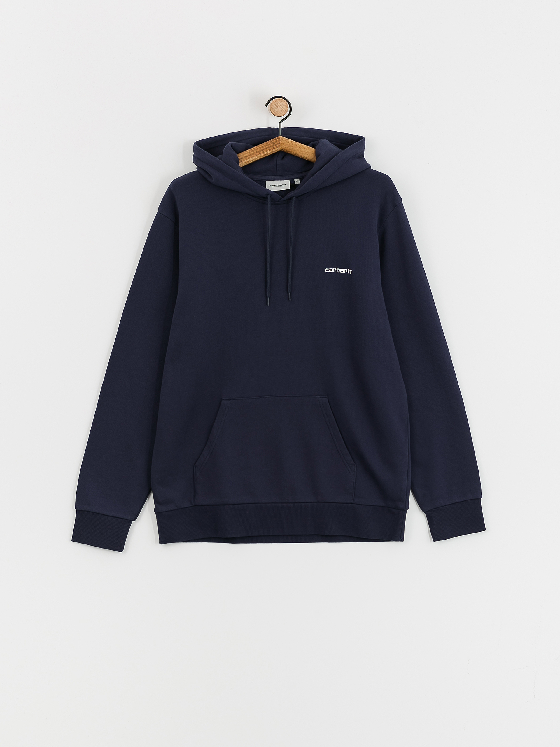 Carhartt WIP Script Embroidery HD Kapucnis pulóver (blue/white)