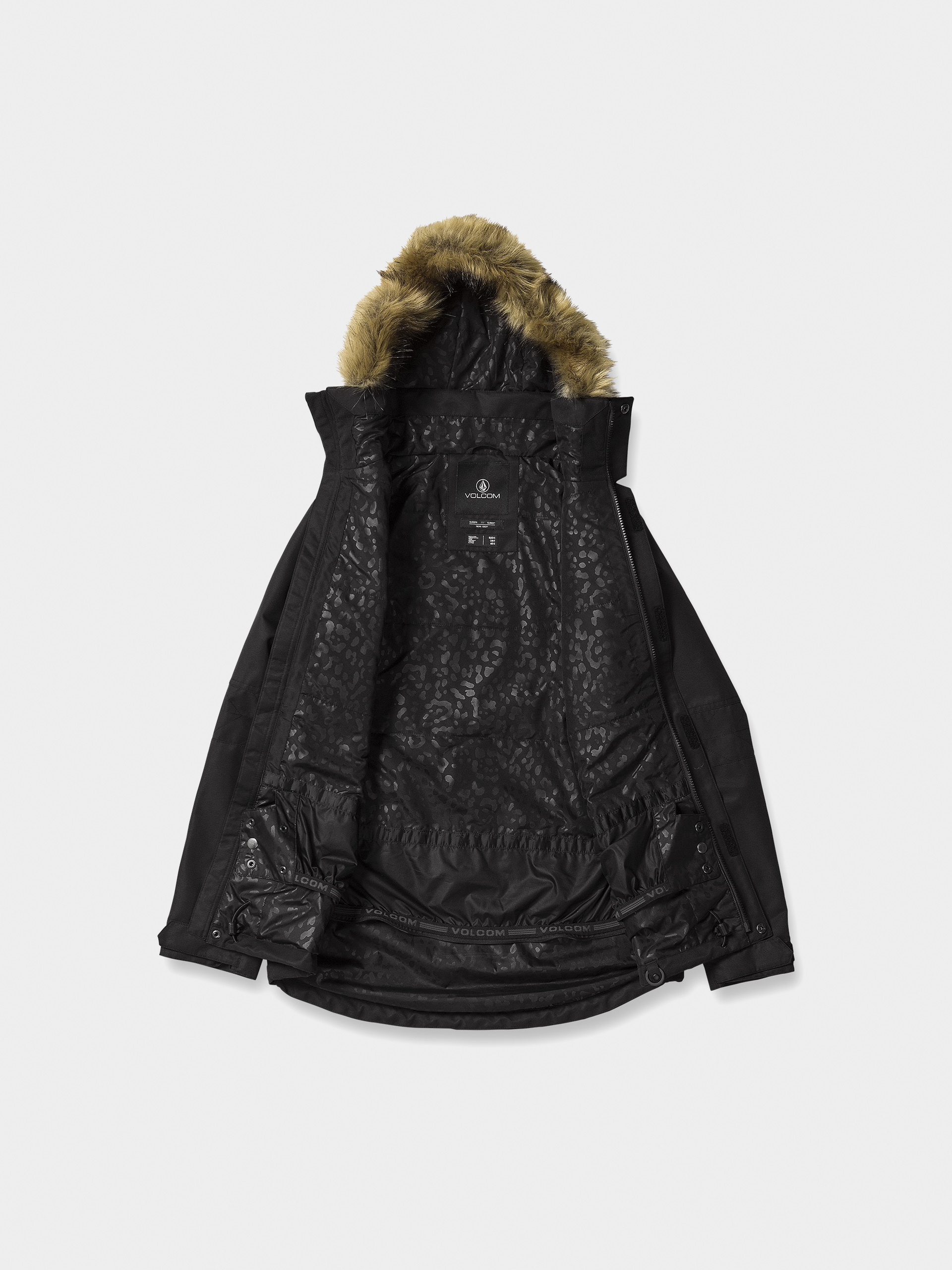 Női Volcom Fawn Ins Snowboard dzseki (black)