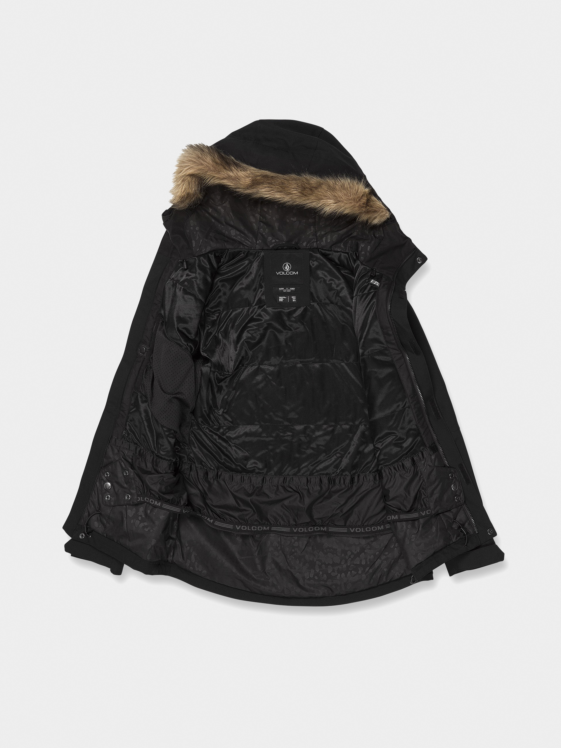 Női Volcom Shadow Ins Snowboard dzseki (black)