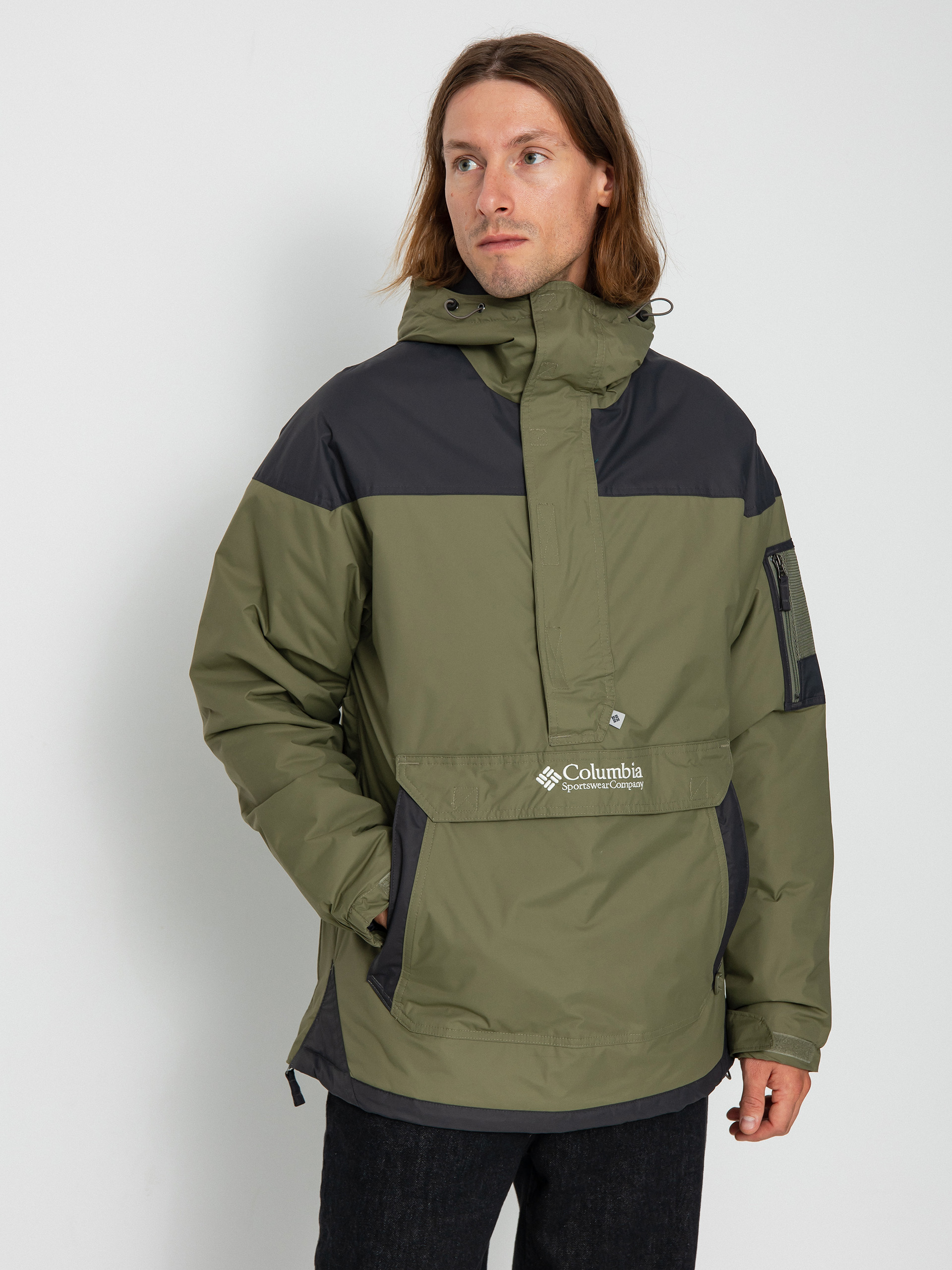 Columbia Challenger Pullover Dzseki (stone green/shark)