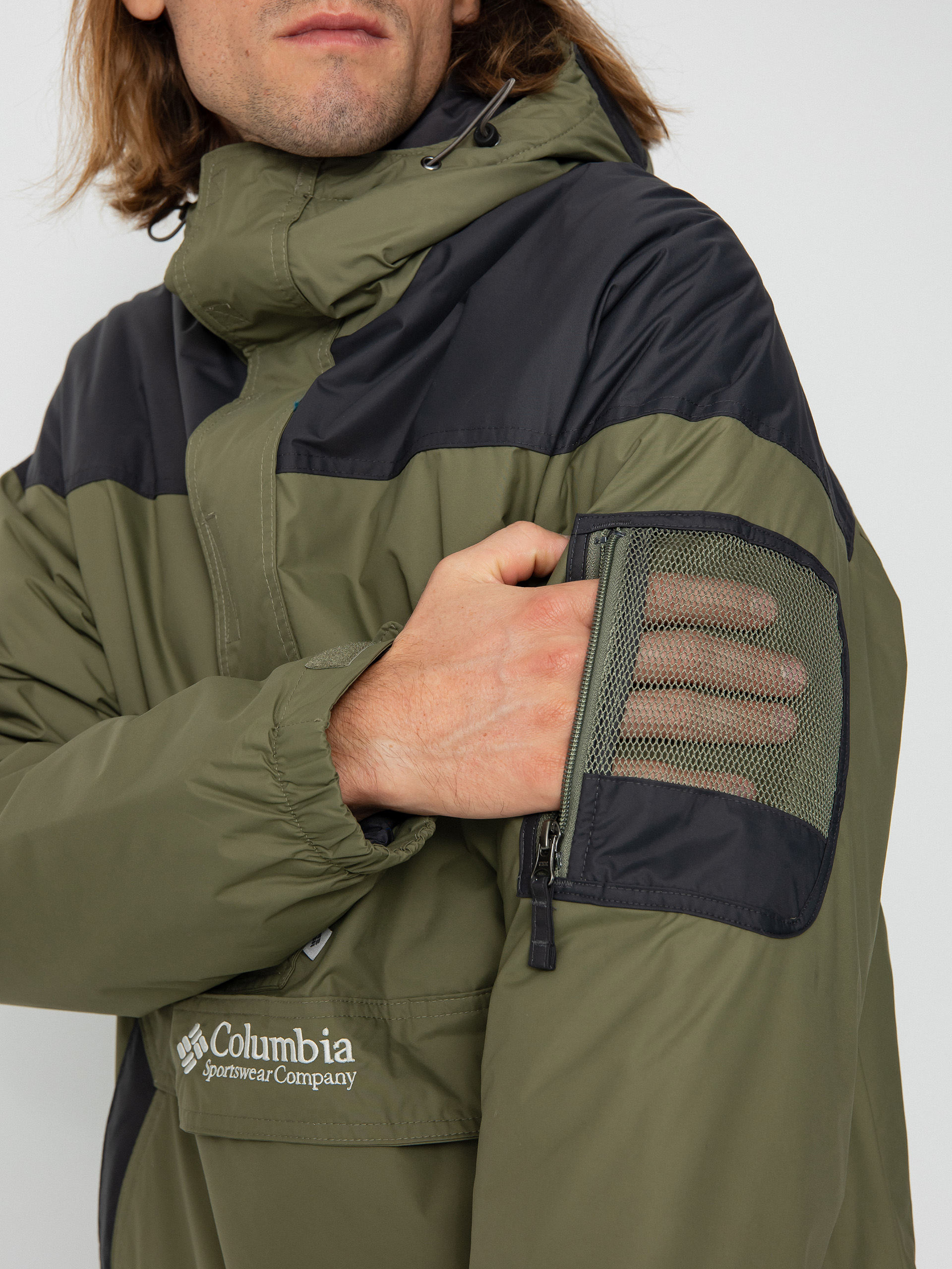 Columbia Challenger Pullover Dzseki (stone green/shark)