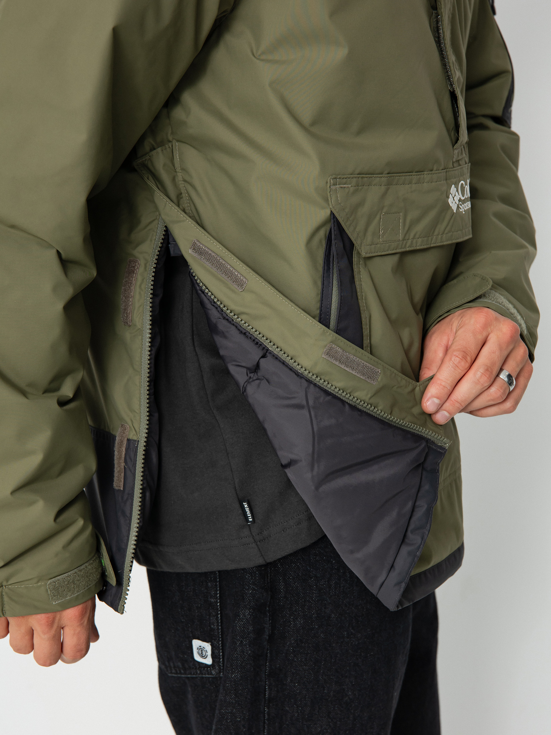 Columbia Challenger Pullover Dzseki (stone green/shark)