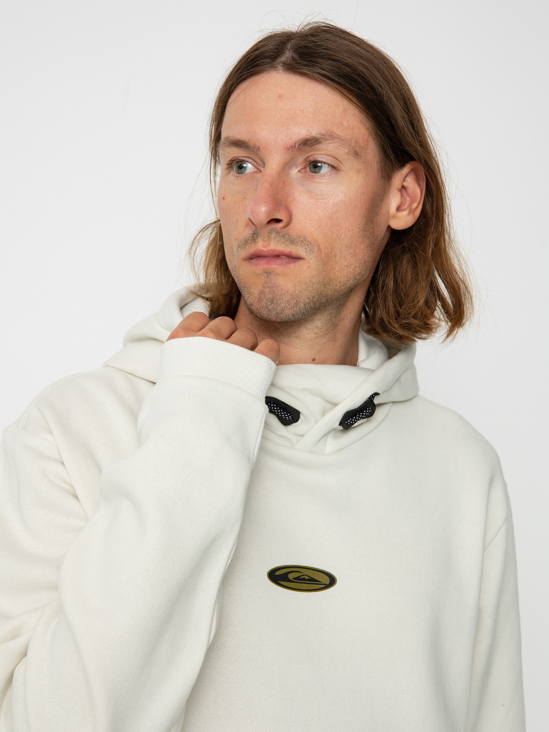 Férfi Quiksilver Big Logo Tech HD Thermo pulóver (nimbus cloud)