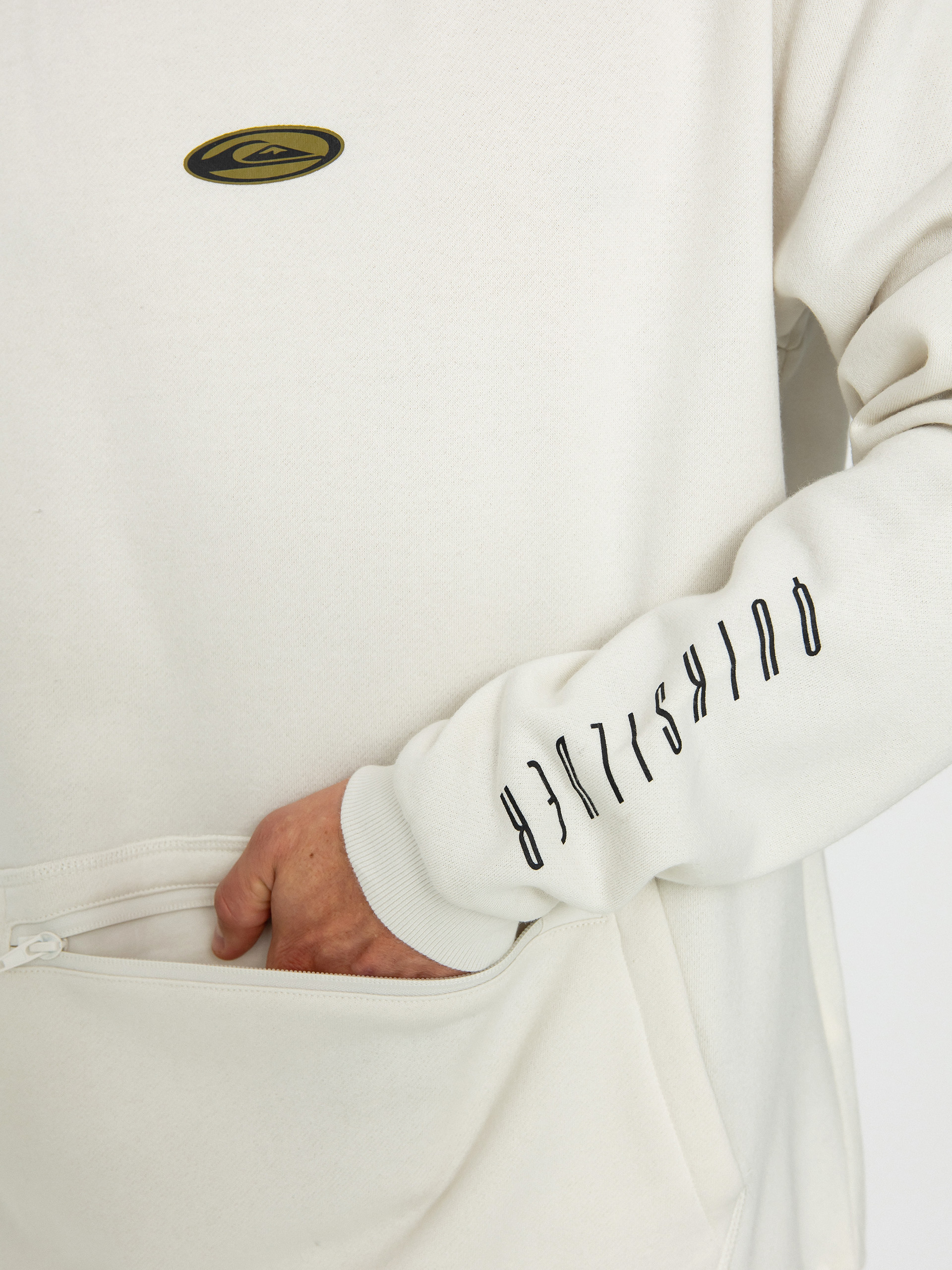 Férfi Quiksilver Big Logo Tech HD Thermo pulóver (nimbus cloud)