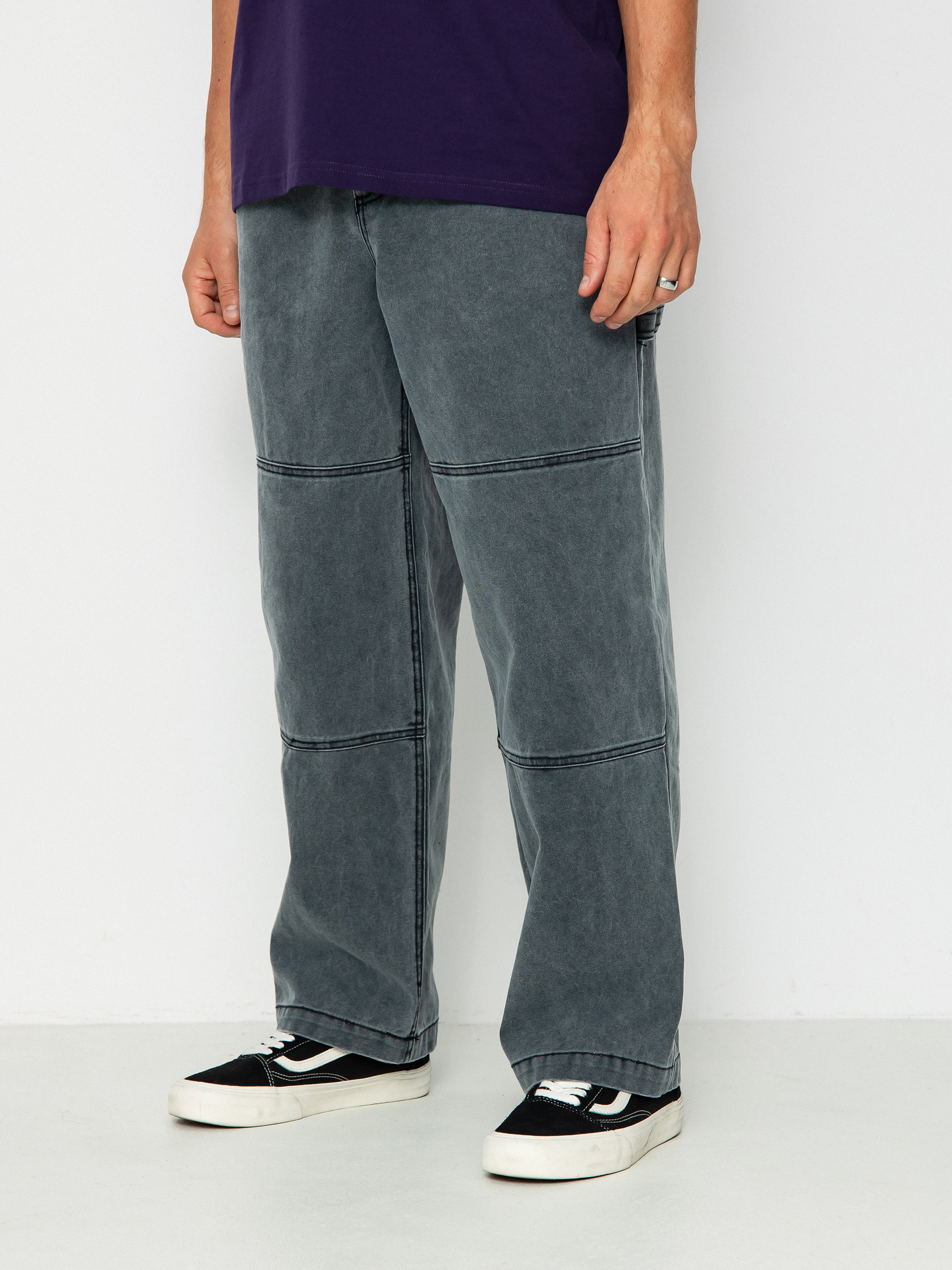 Element Carpenter Canva Kisnadrág (washed black)