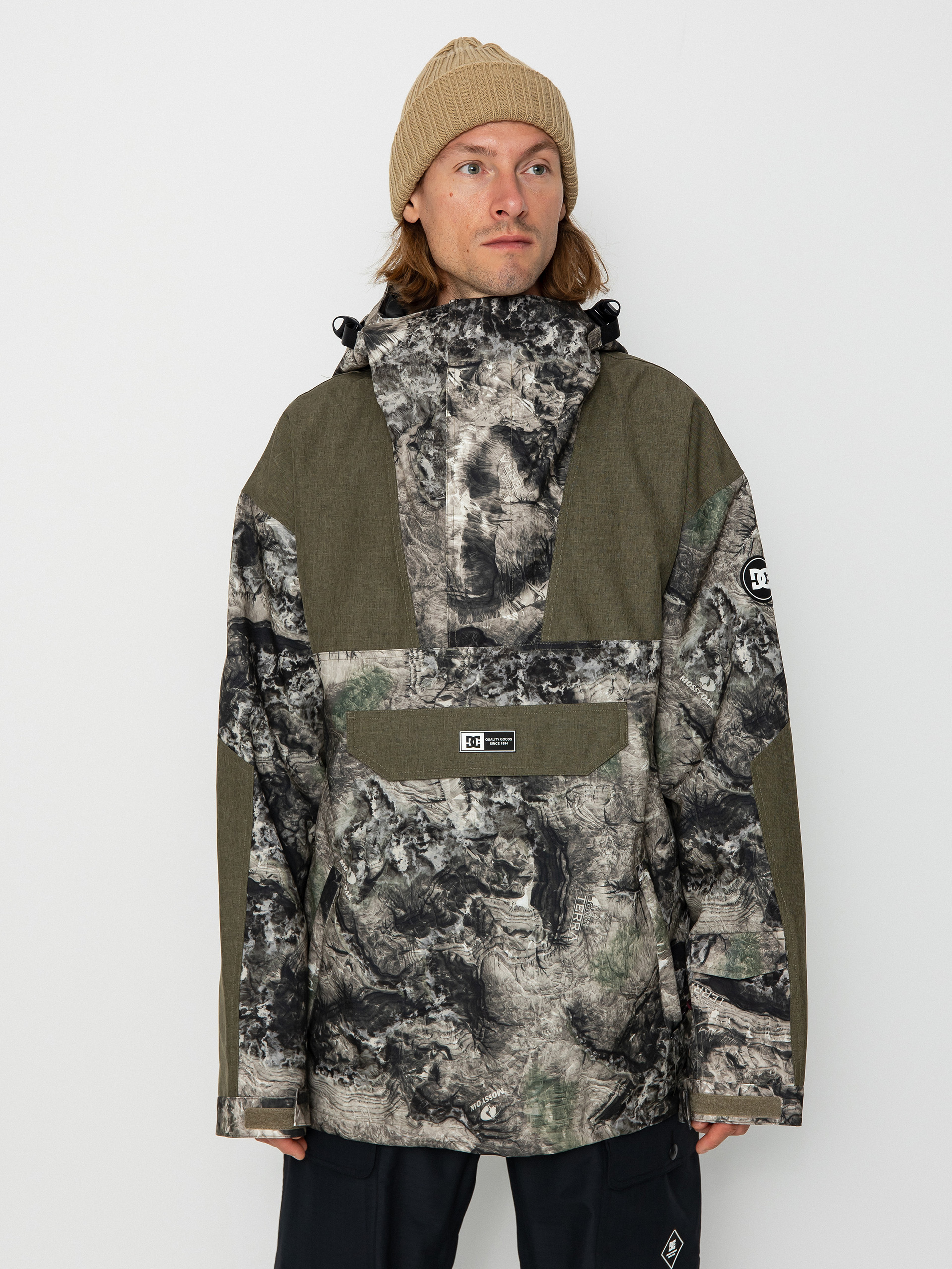 Férfi DC 43 Anorak Snowboard dzseki (mossy oak cyt camo)