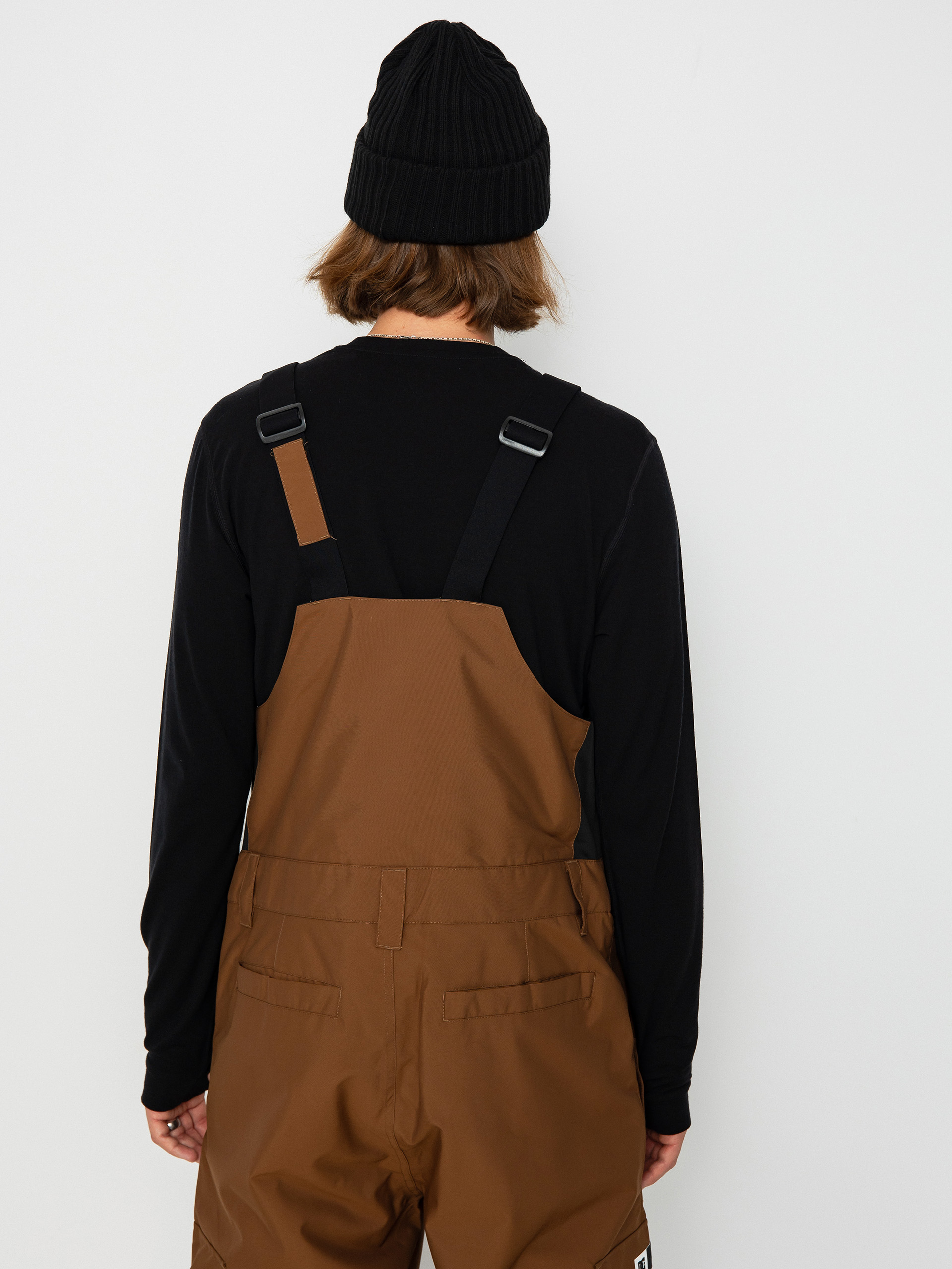 Férfi DC Docile Bib Snowboard nadrág (bison)