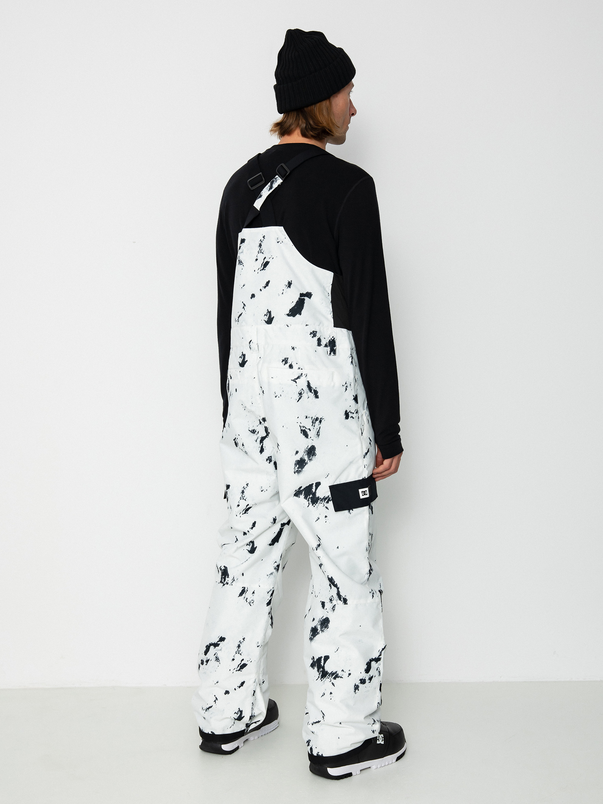 Férfi DC Docile Bib Snowboard nadrág (snow camo)