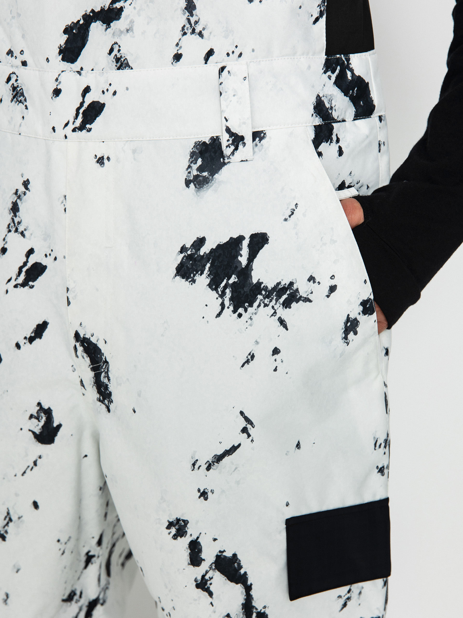 Férfi DC Docile Bib Snowboard nadrág (snow camo)