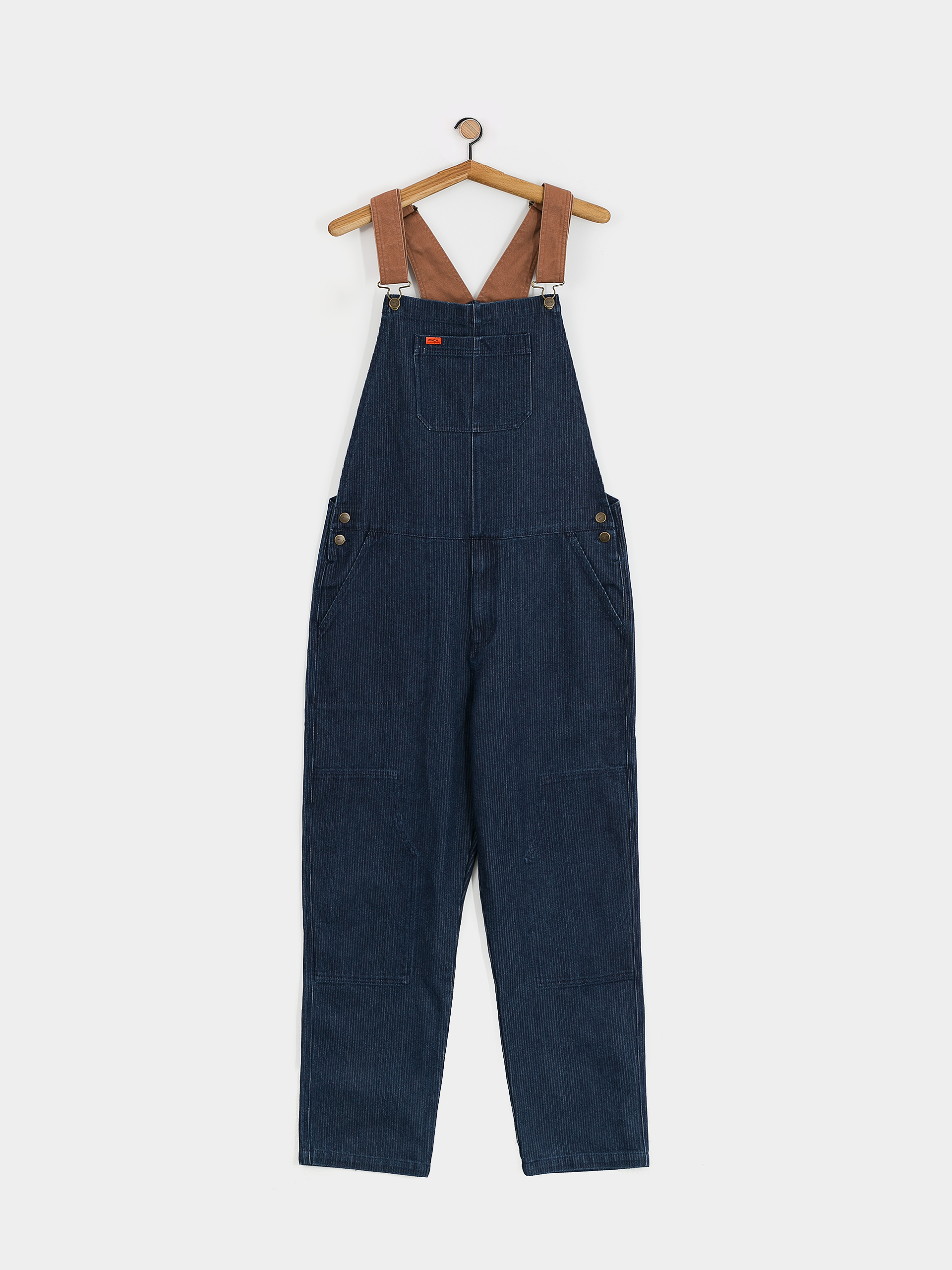 RVCA Chainmail Overall Kisnadrág (blue depths)