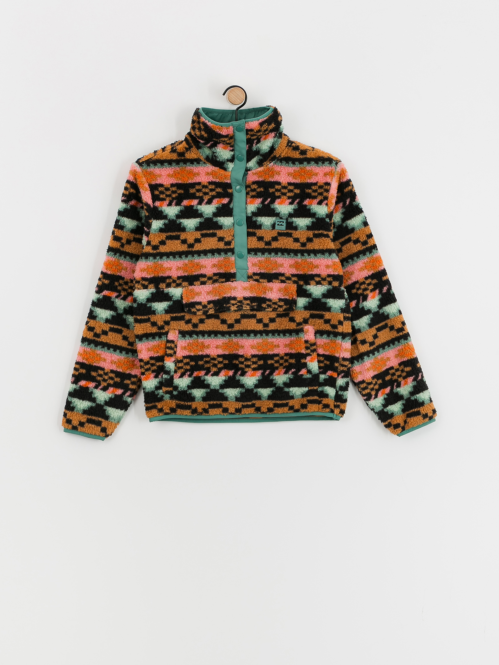 Női Billabong Switchback Pullover Polár pulóver (black multi)