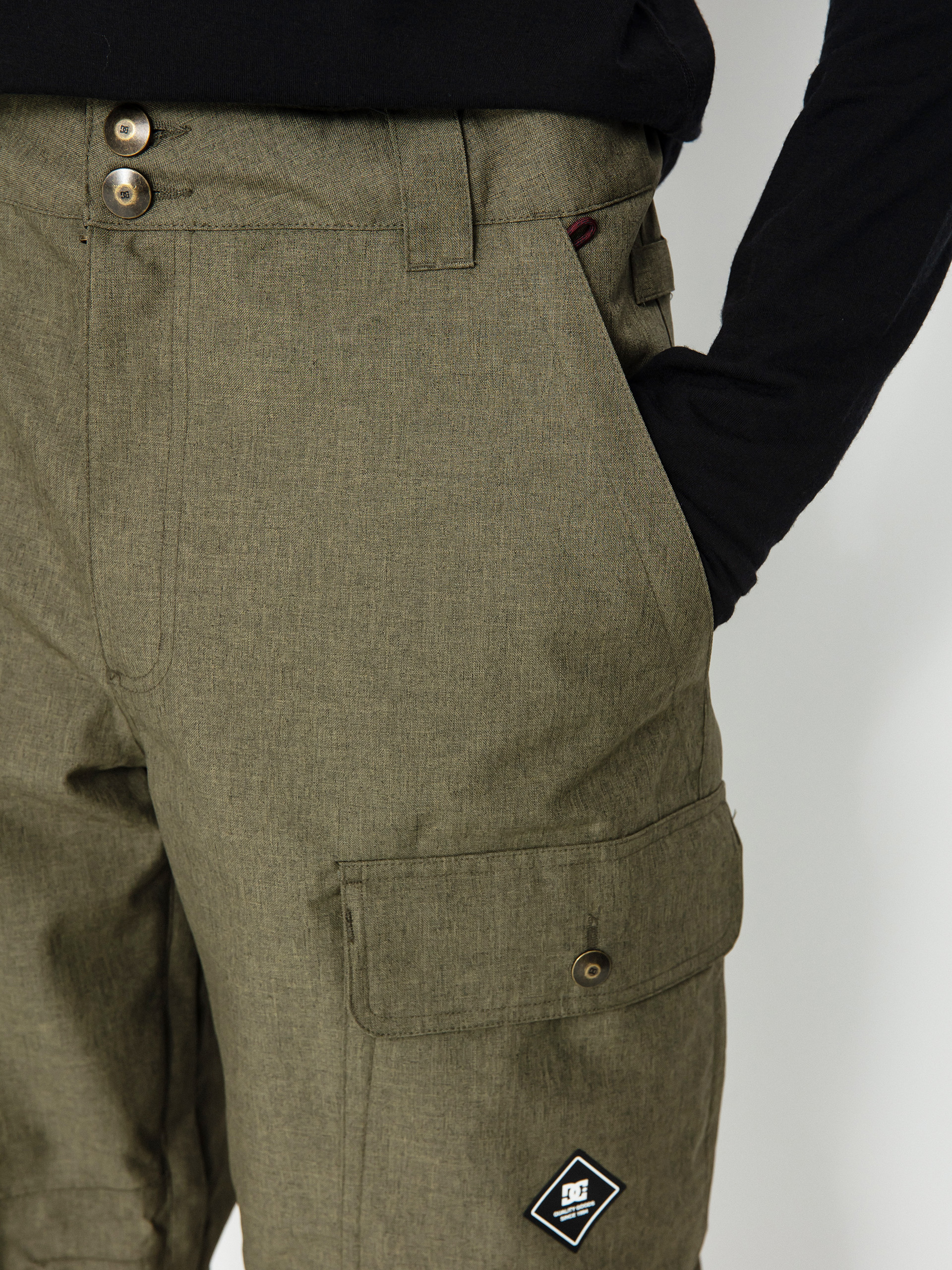 Férfi DC Code Snowboard nadrág (capers)