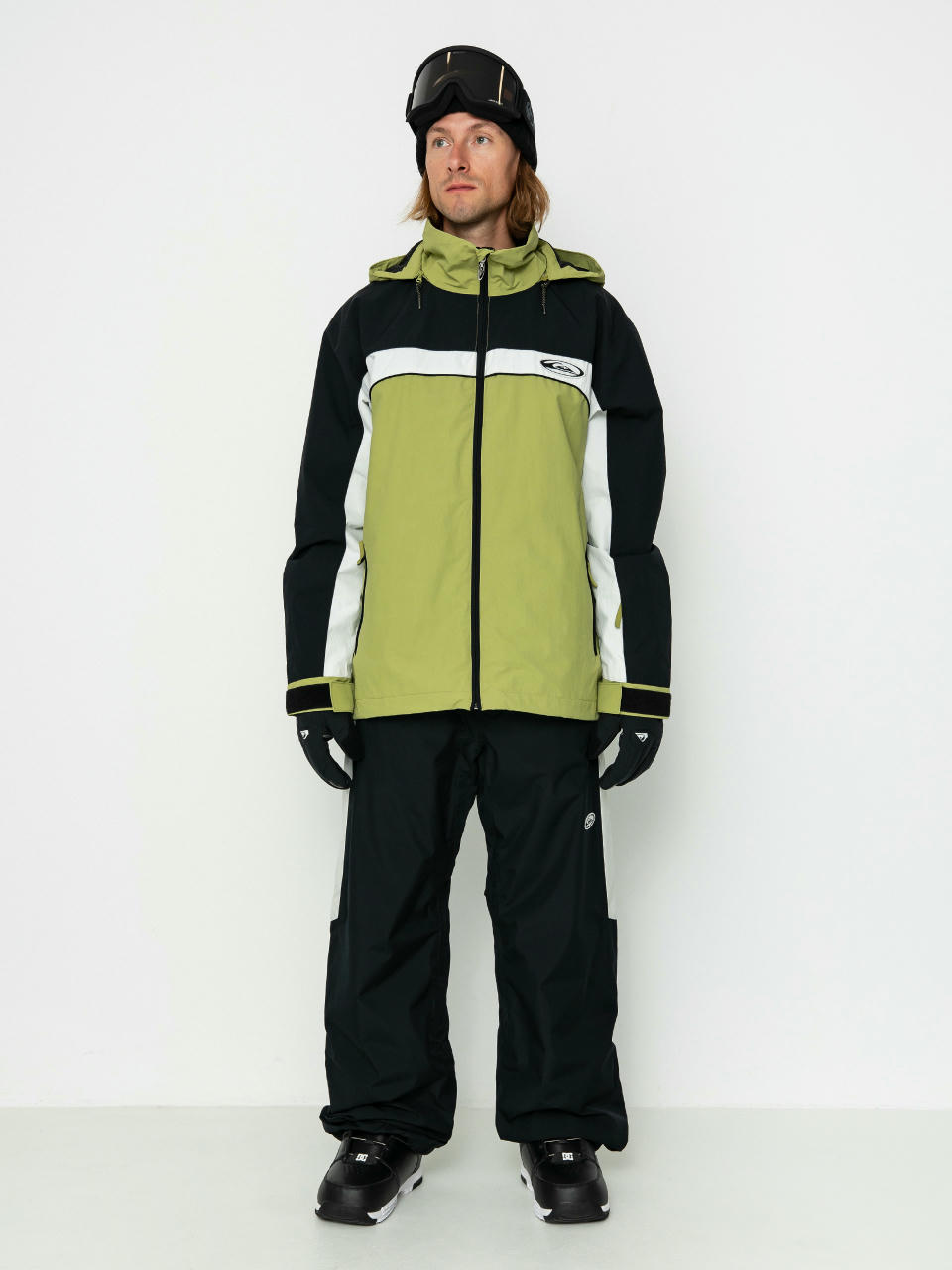 Quiksilver Live Wire Snowboard dzseki (green olive)