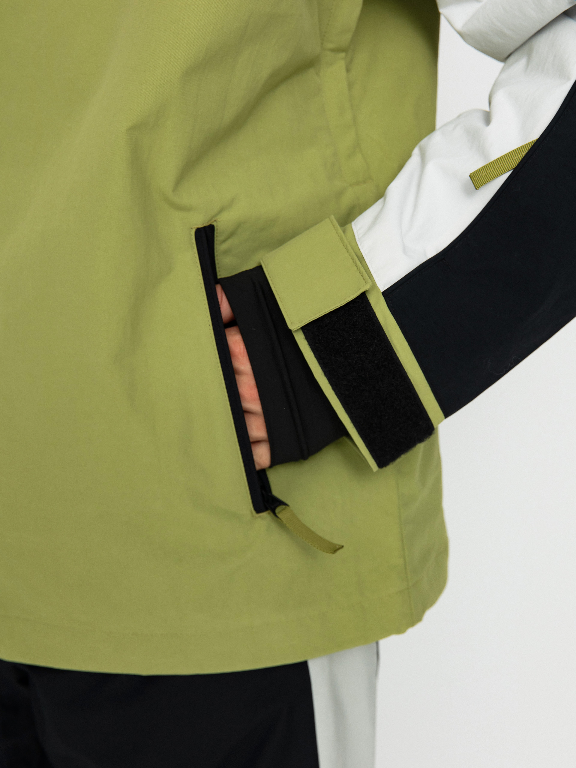 Férfi Quiksilver Live Wire Snowboard dzseki (green olive)