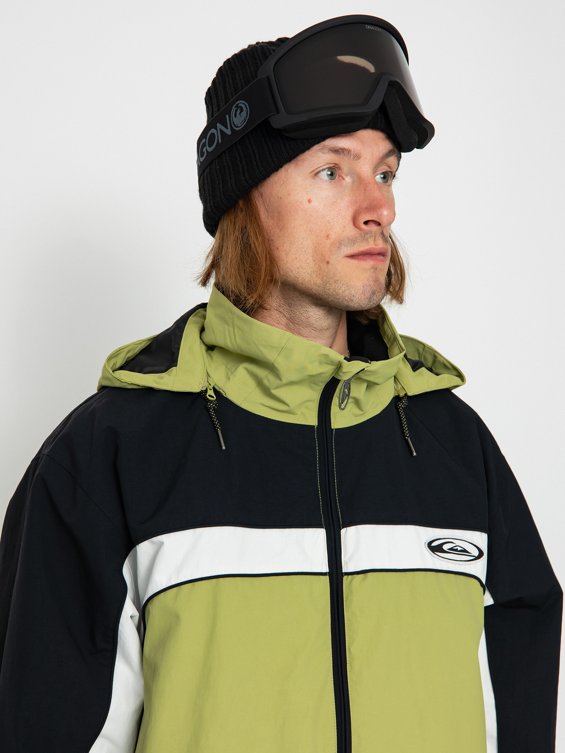 Férfi Quiksilver Live Wire Snowboard dzseki (green olive)