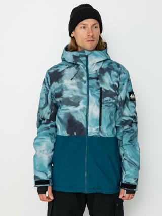 Quiksilver Mission Printed Block Snowboard dzseki (resin tint majolica blue)