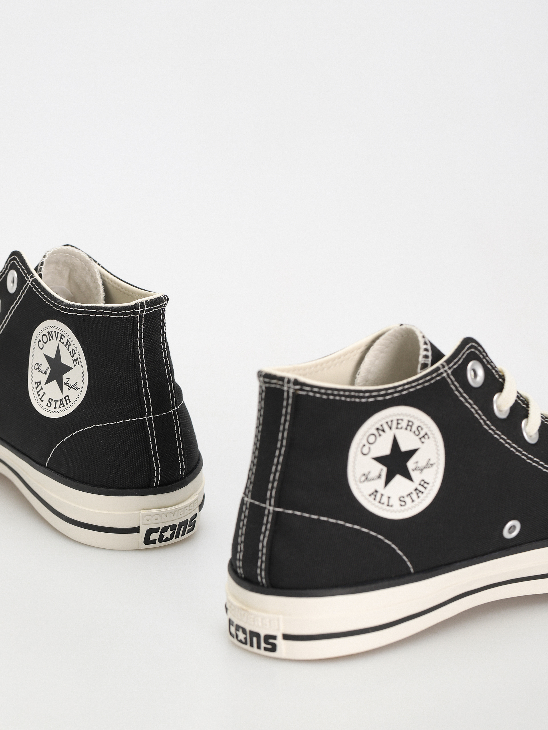 Converse Trampki Chuck Taylor All Star Pro Mid Cipők (black/black/egret)