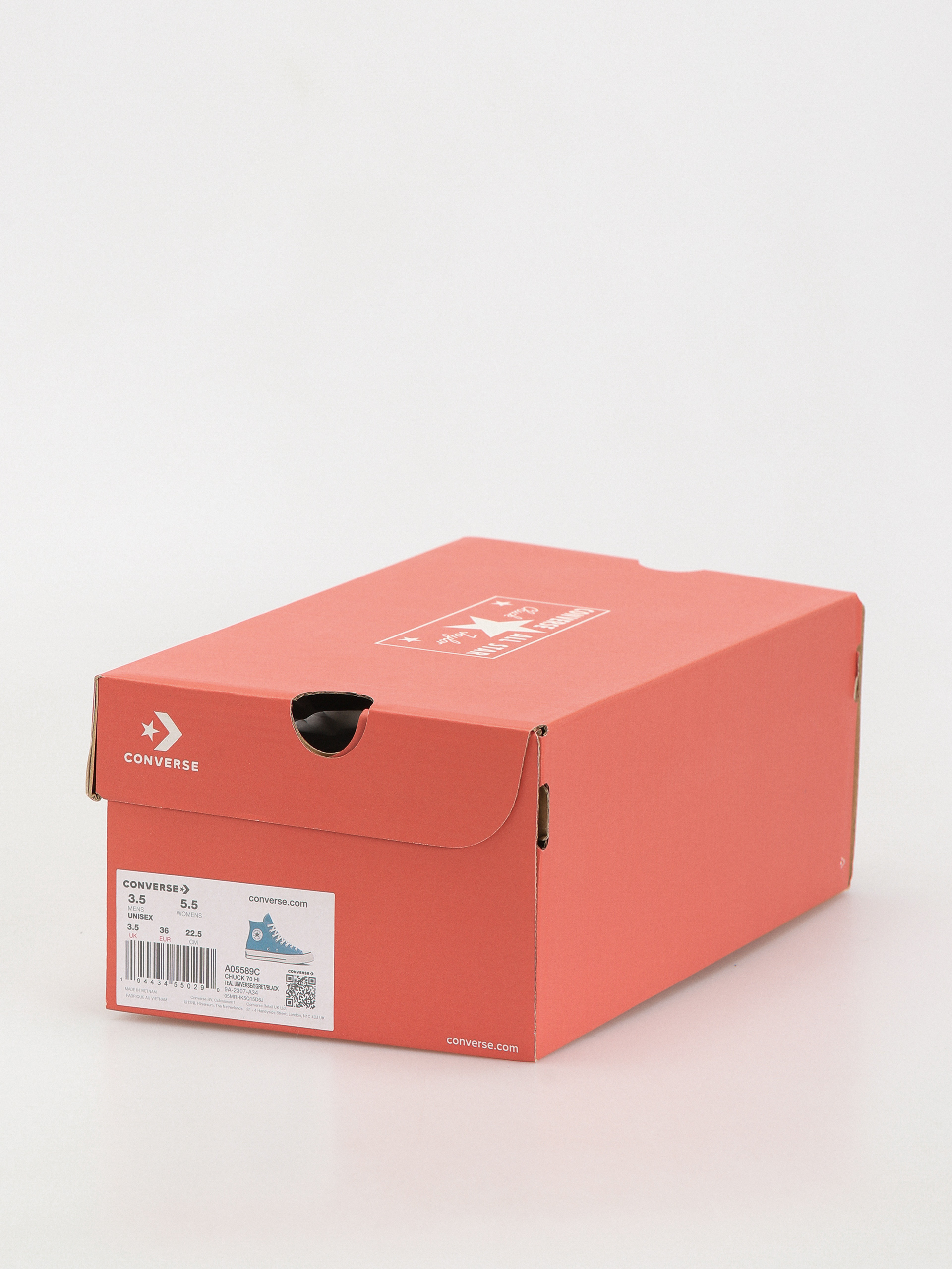 Converse Chuck 70 Hi Tornacipők (teal universe/egret/black)