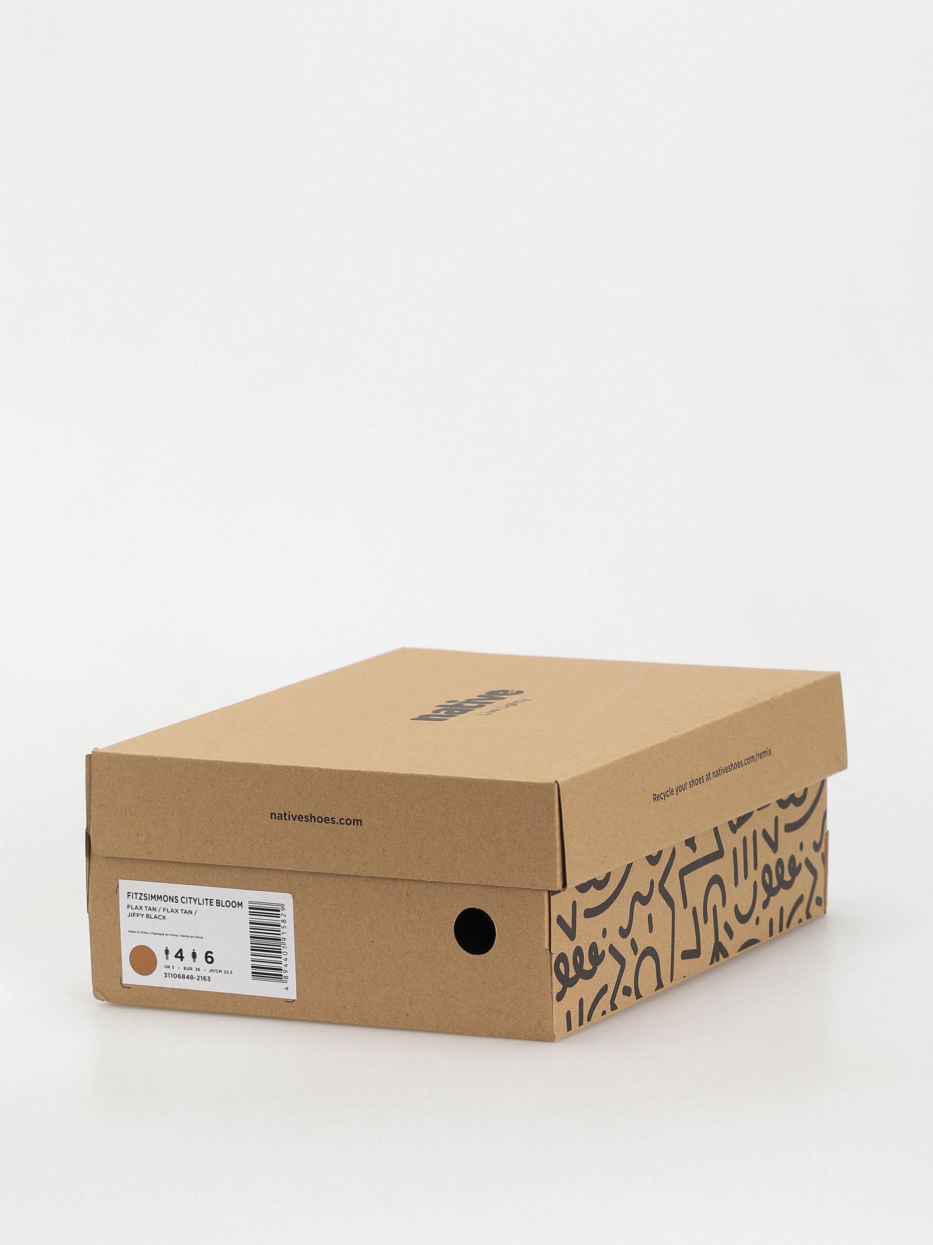 Native Fitzsimmons Citylite Téli cipők (flax tan/flax tan/jiffy black)