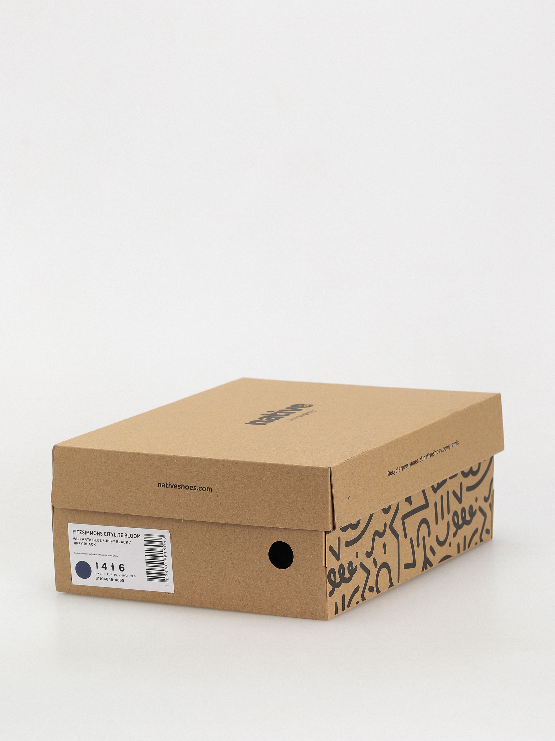 Native Fitzsimmons Citylite Téli cipők (vallarta blue/jiffy black/jiffy black)