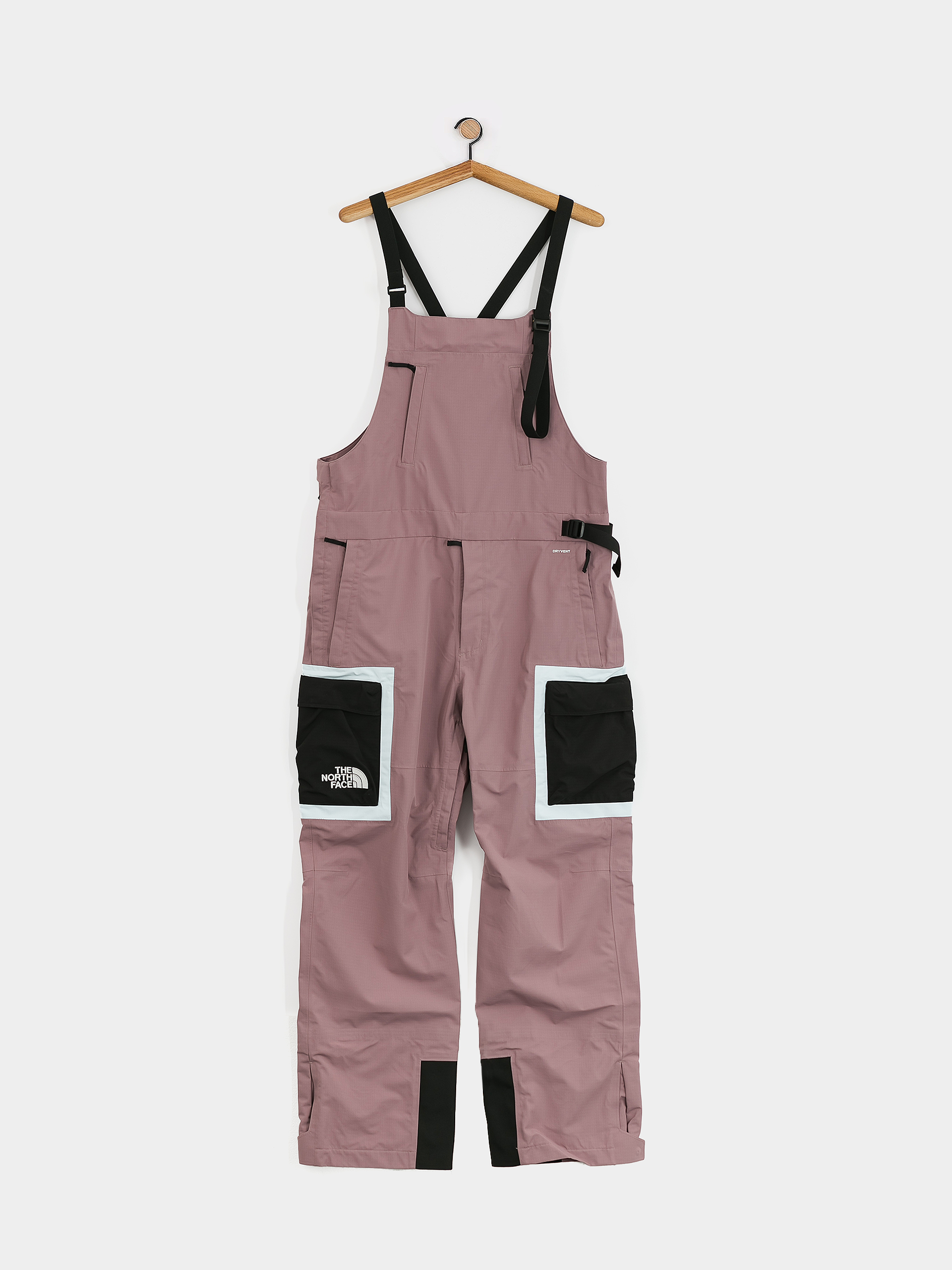 Férfi The North Face Dragline Bib Snowboard nadrág (fawn grey)