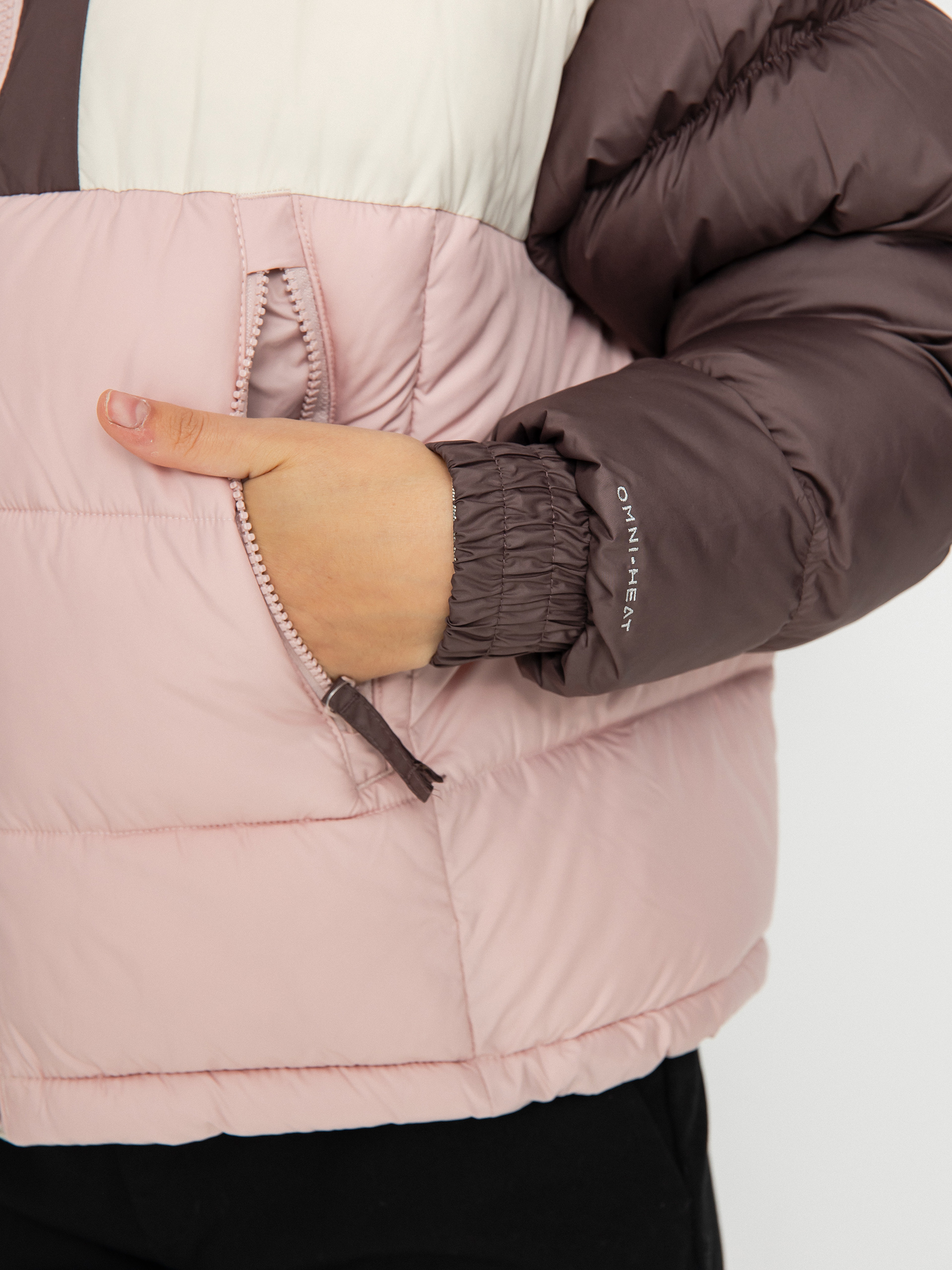 Columbia Pike Lake II Cropped Dzseki Wmn (dusty pink/chalk/basalt)