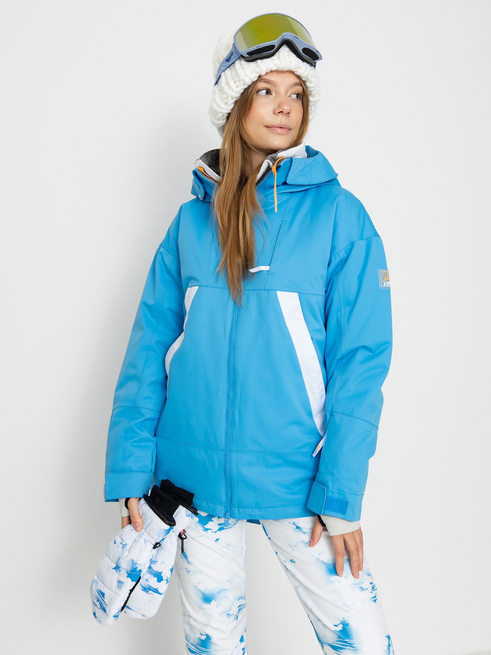 Női Roxy Chloe Kim Snowboard dzseki (azure blue)