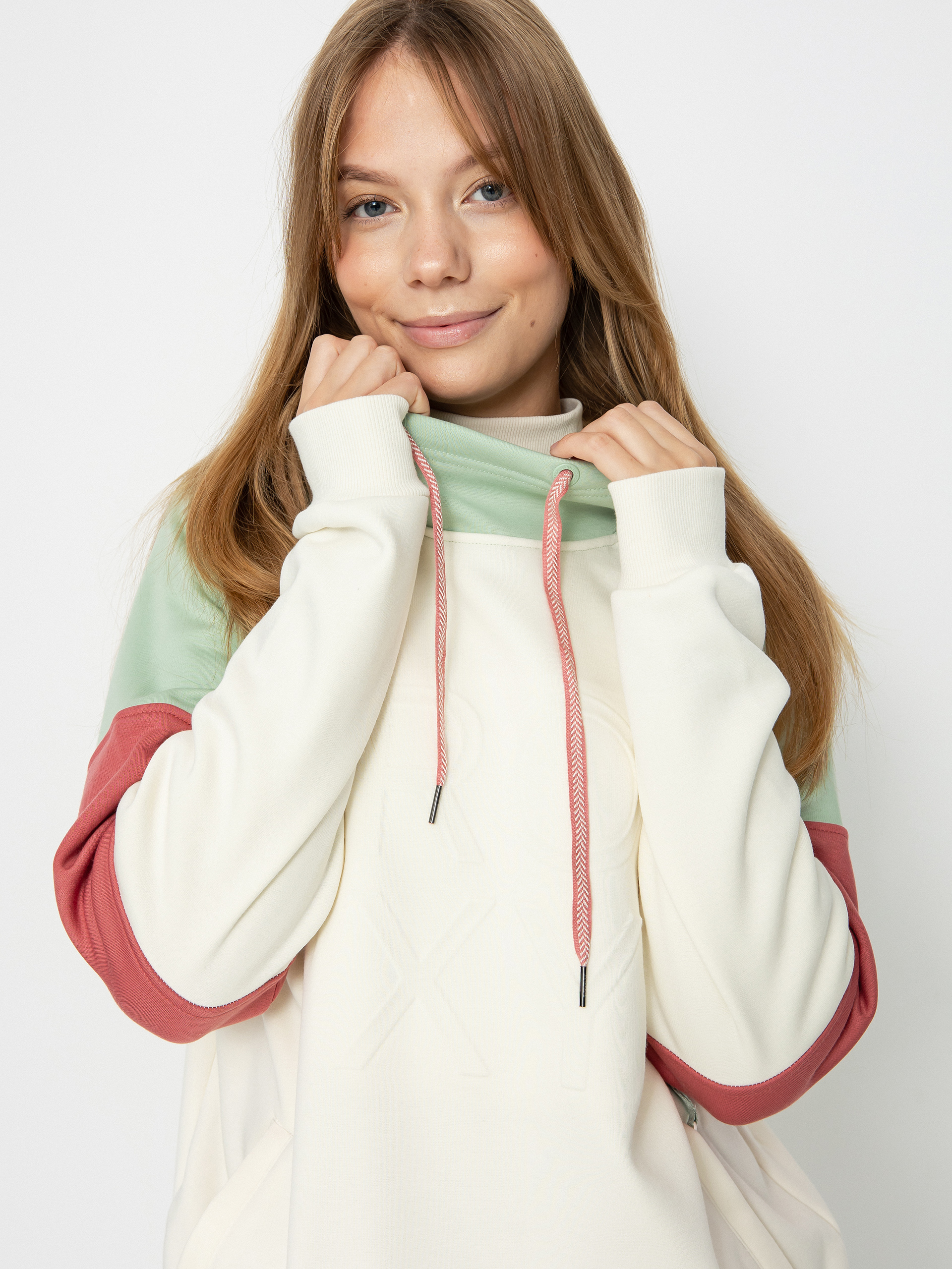 Női Roxy Liberty HD Thermo pulóver (egret)