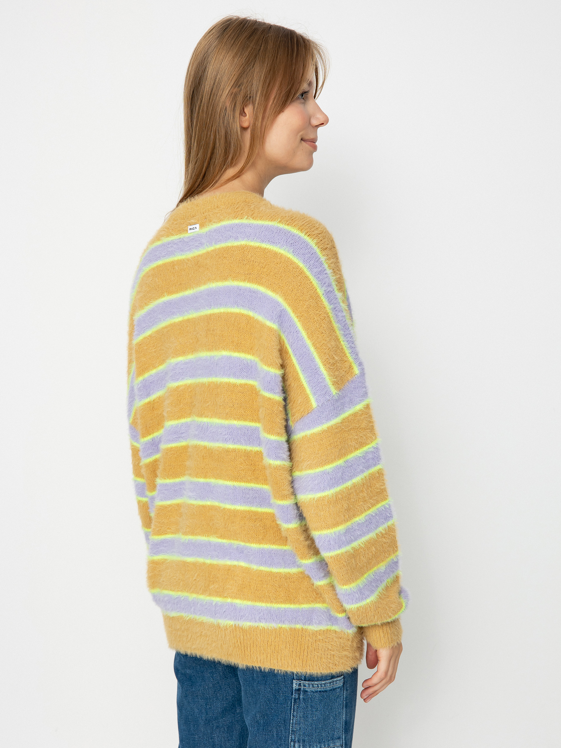 RVCA Hash Pulóver Wmn (tan)