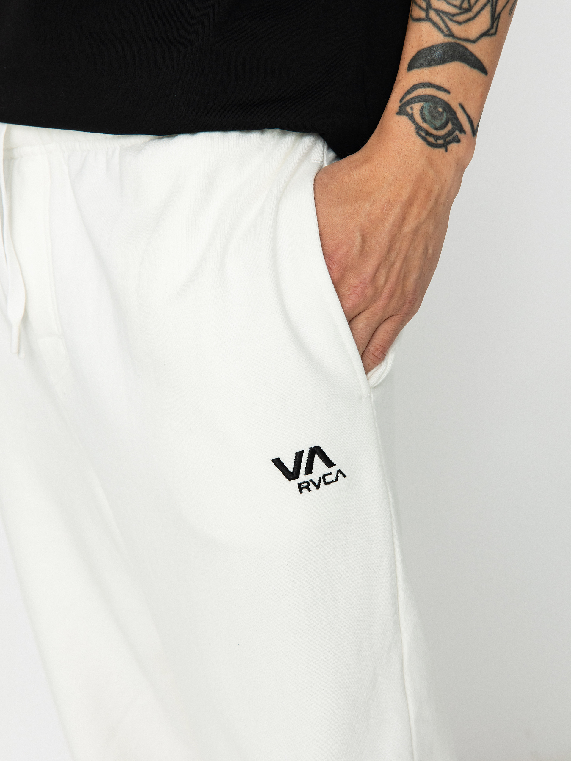 RVCA Va Ess. Kisnadrág (off white)