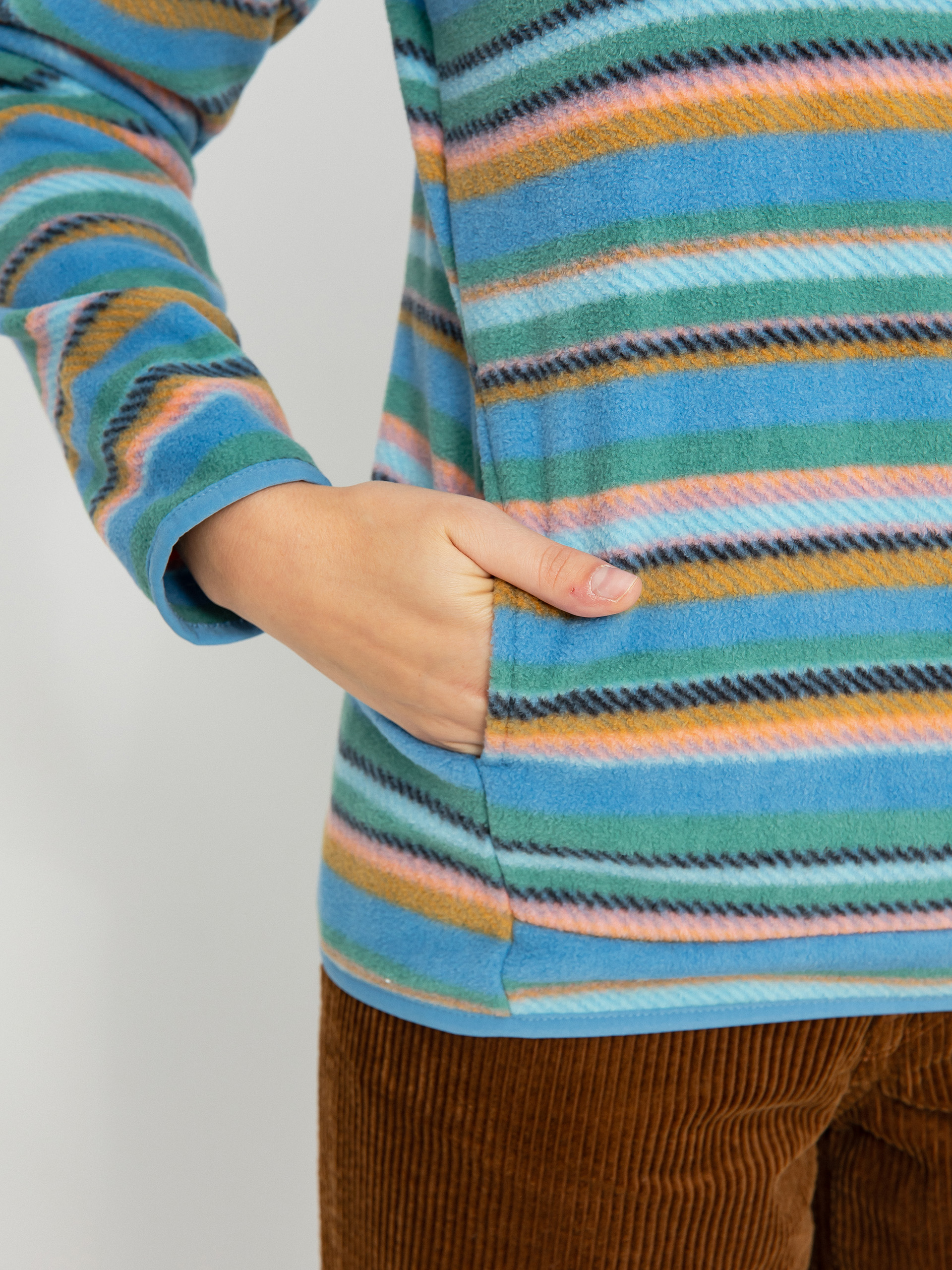 Női Billabong Boundary Lite Polár pulóver (stormy blue)