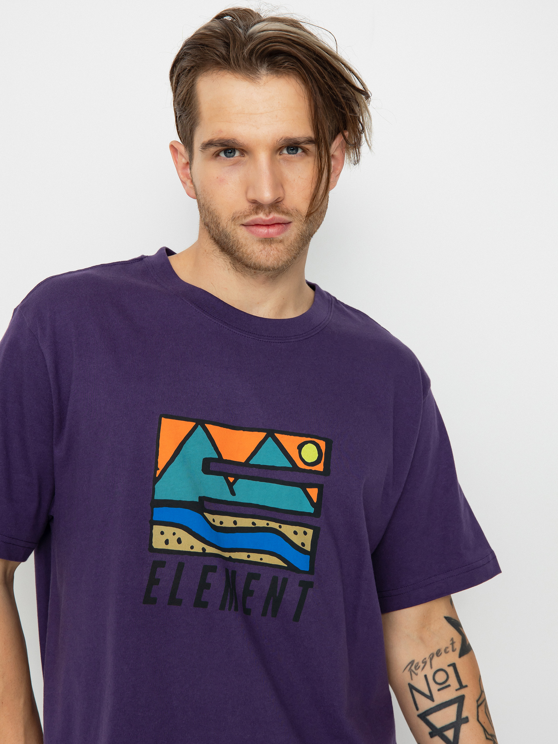 Element Trekka póló (grape)