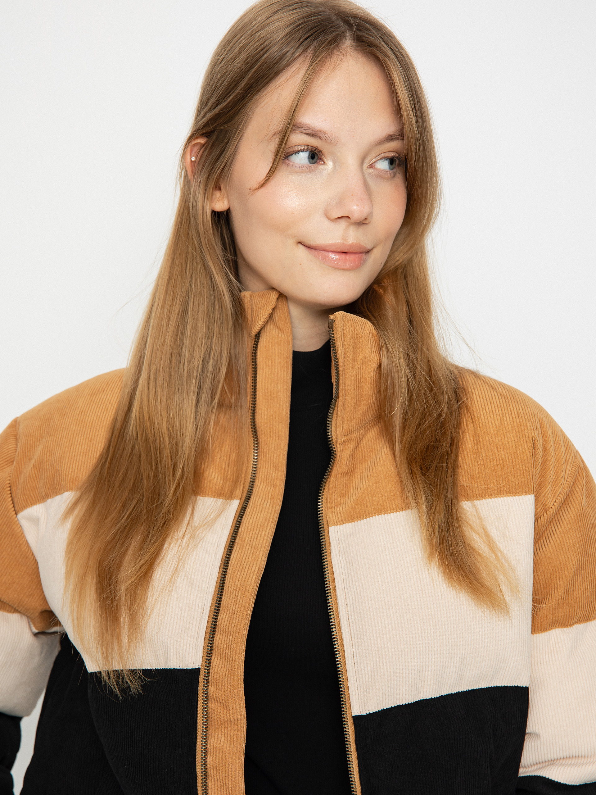 Iriedaily Cordy Puffer Dzseki Wmn (black)