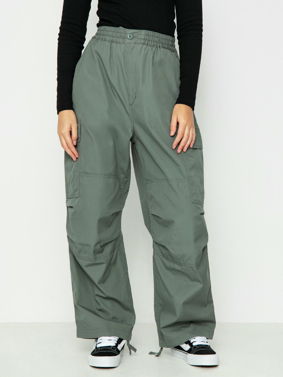 Carhartt WIP Jet Cargo Kisnadrág Wmn (smoke green)