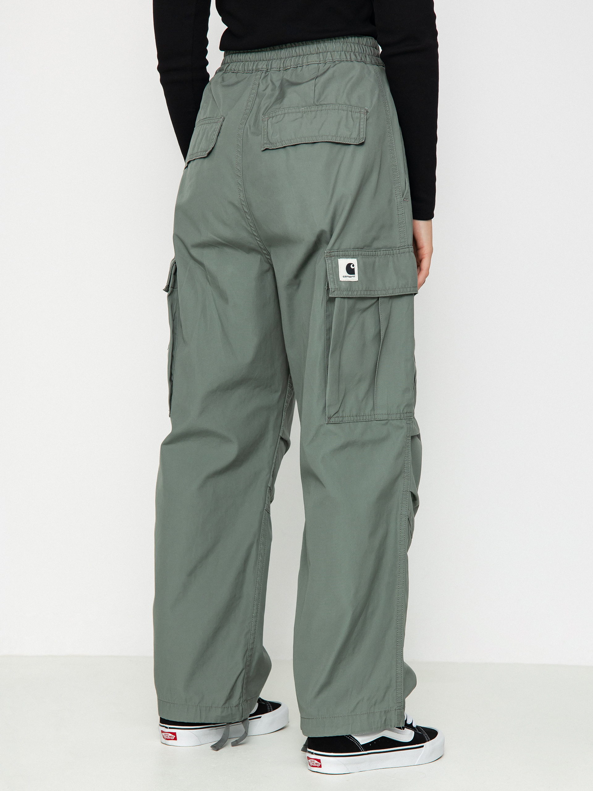 Carhartt WIP Jet Cargo Kisnadrág Wmn (smoke green)