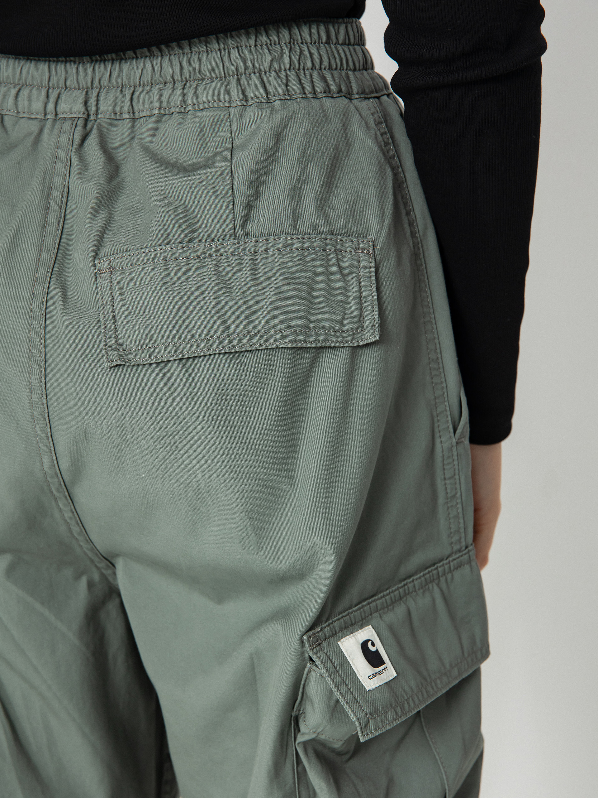 Carhartt WIP Jet Cargo Kisnadrág Wmn (smoke green)