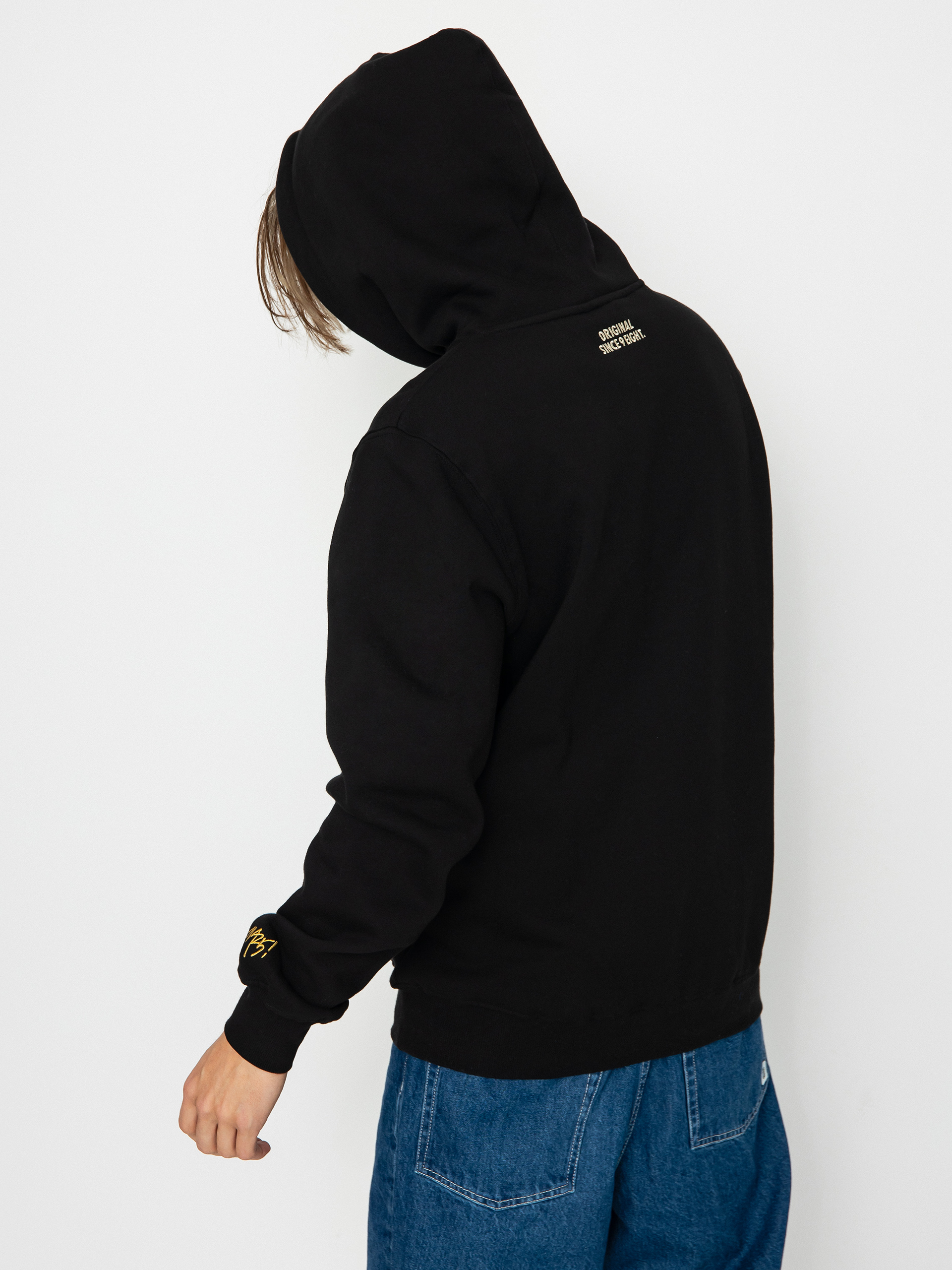 MassDnm Patch HD Kapucnis pulóver (black)