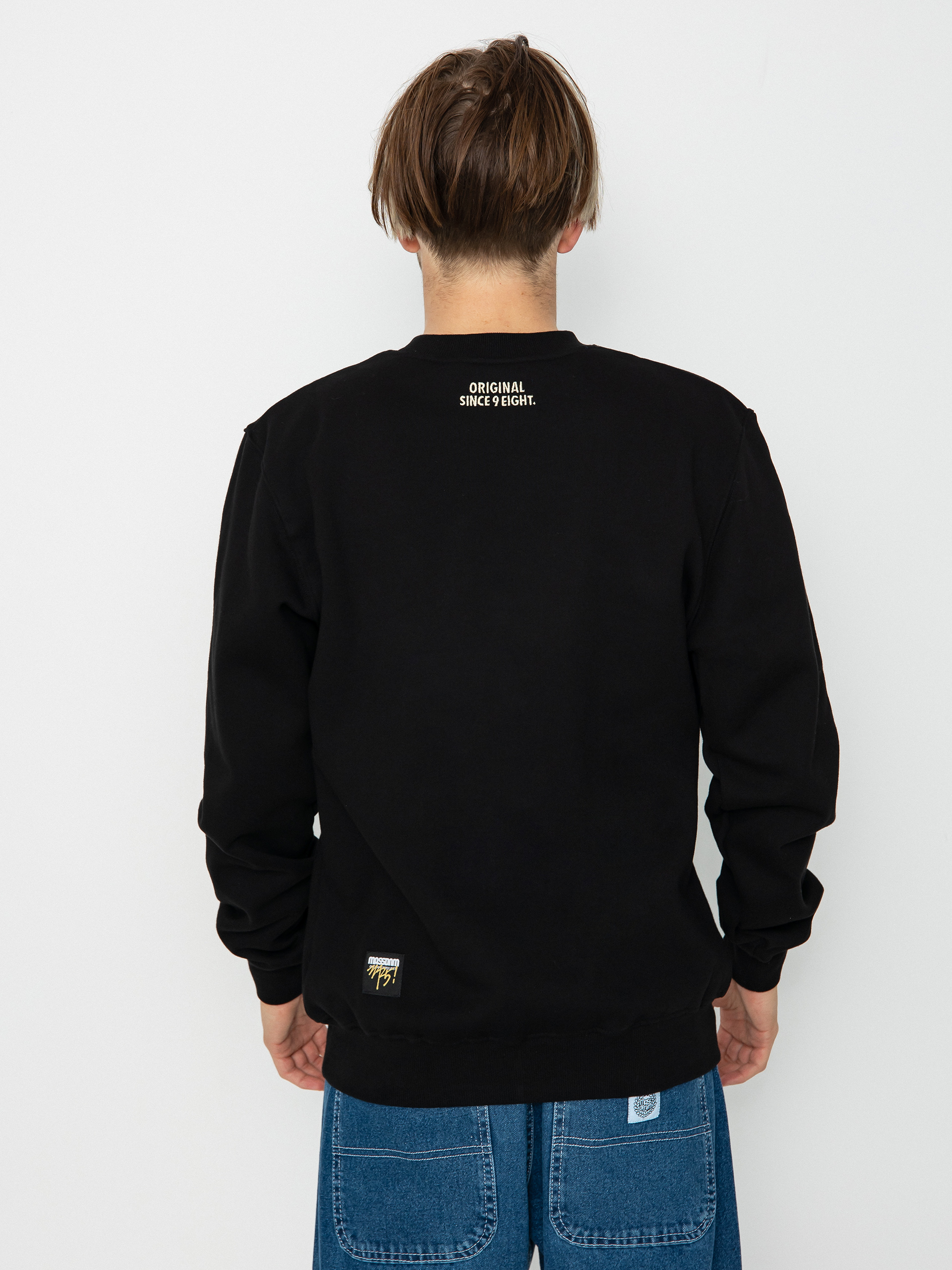 MassDnm Patch Pulóver (black)