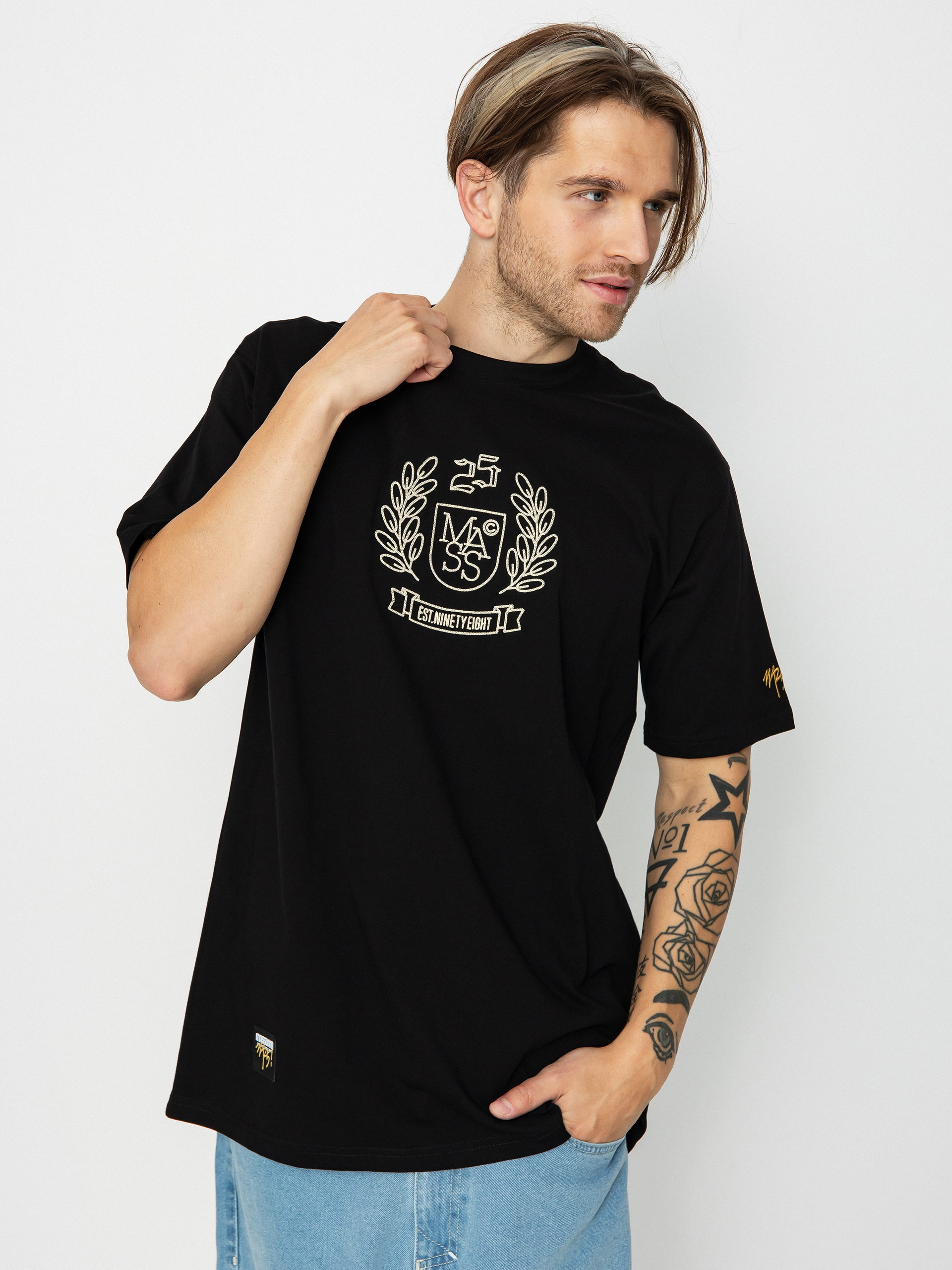 MassDnm Herald póló (black)